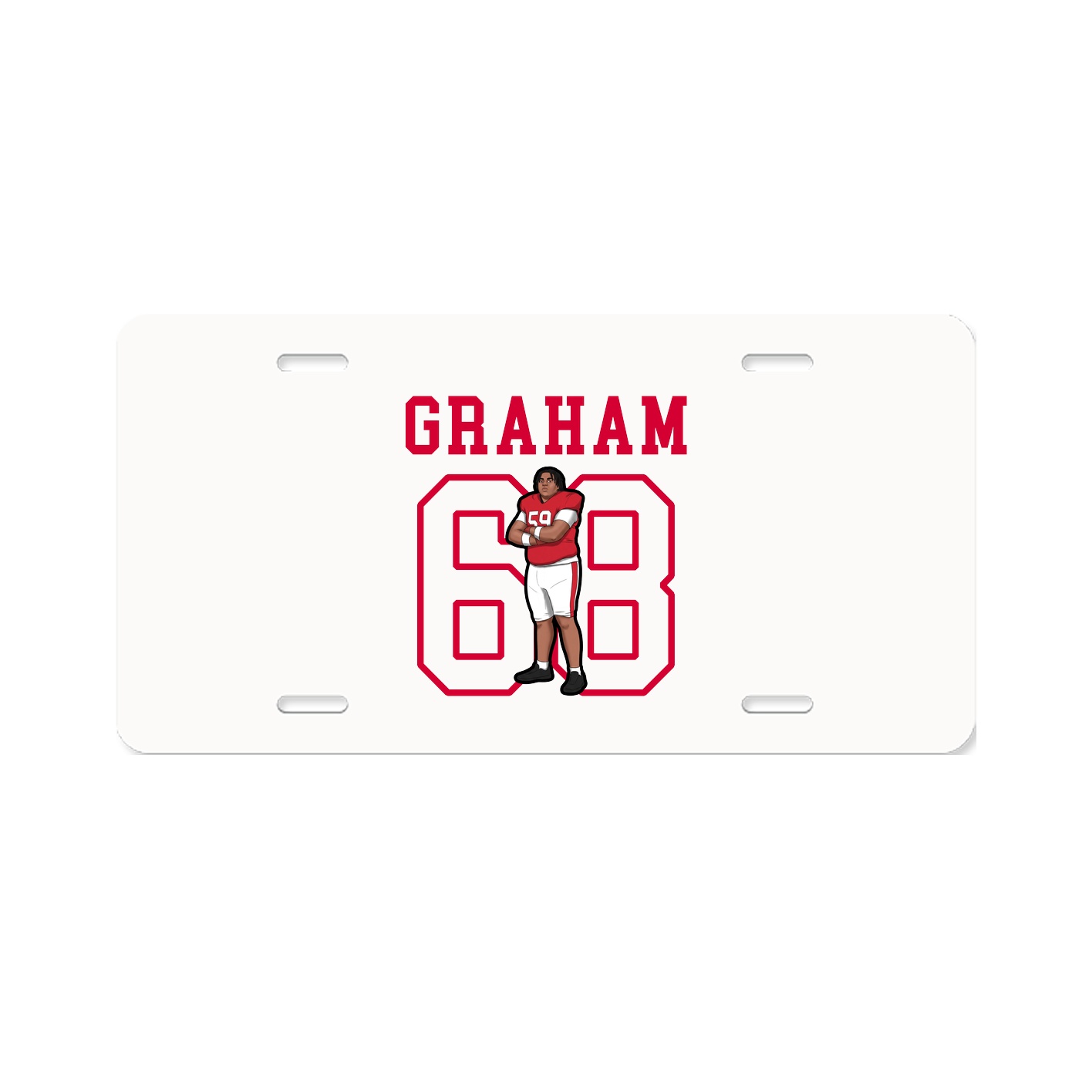 License Plate — Shirsey in Classic