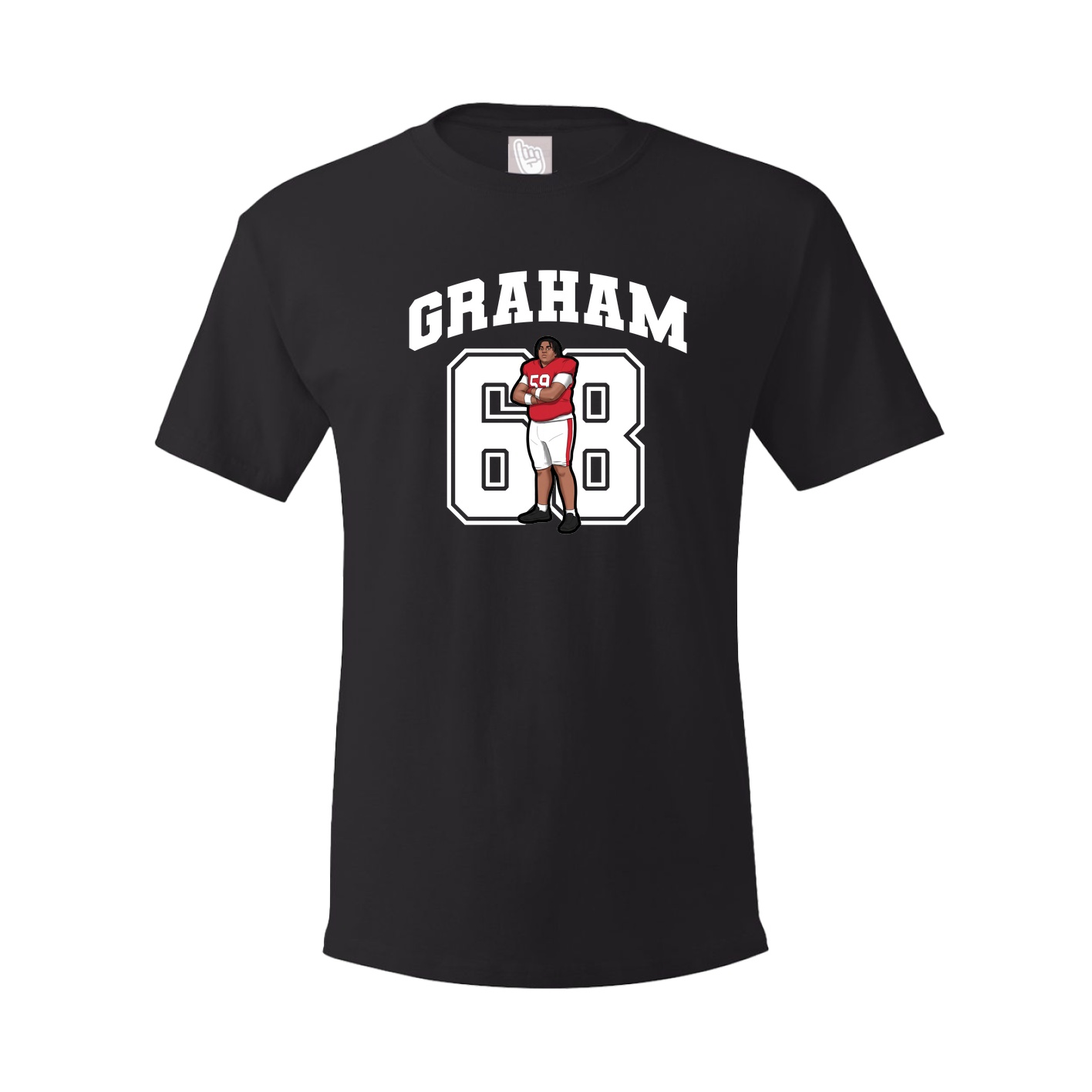 Tee — Number in Black