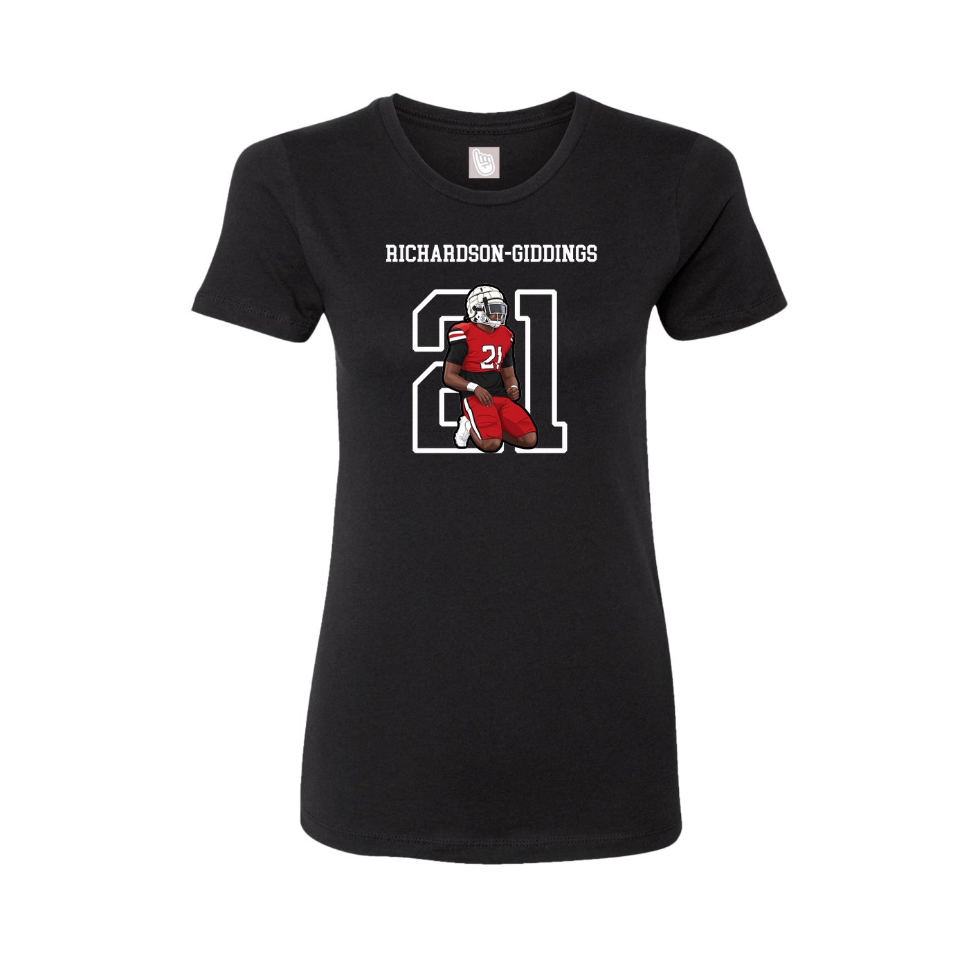 Fitted Women's Tee — Shirsey in Black