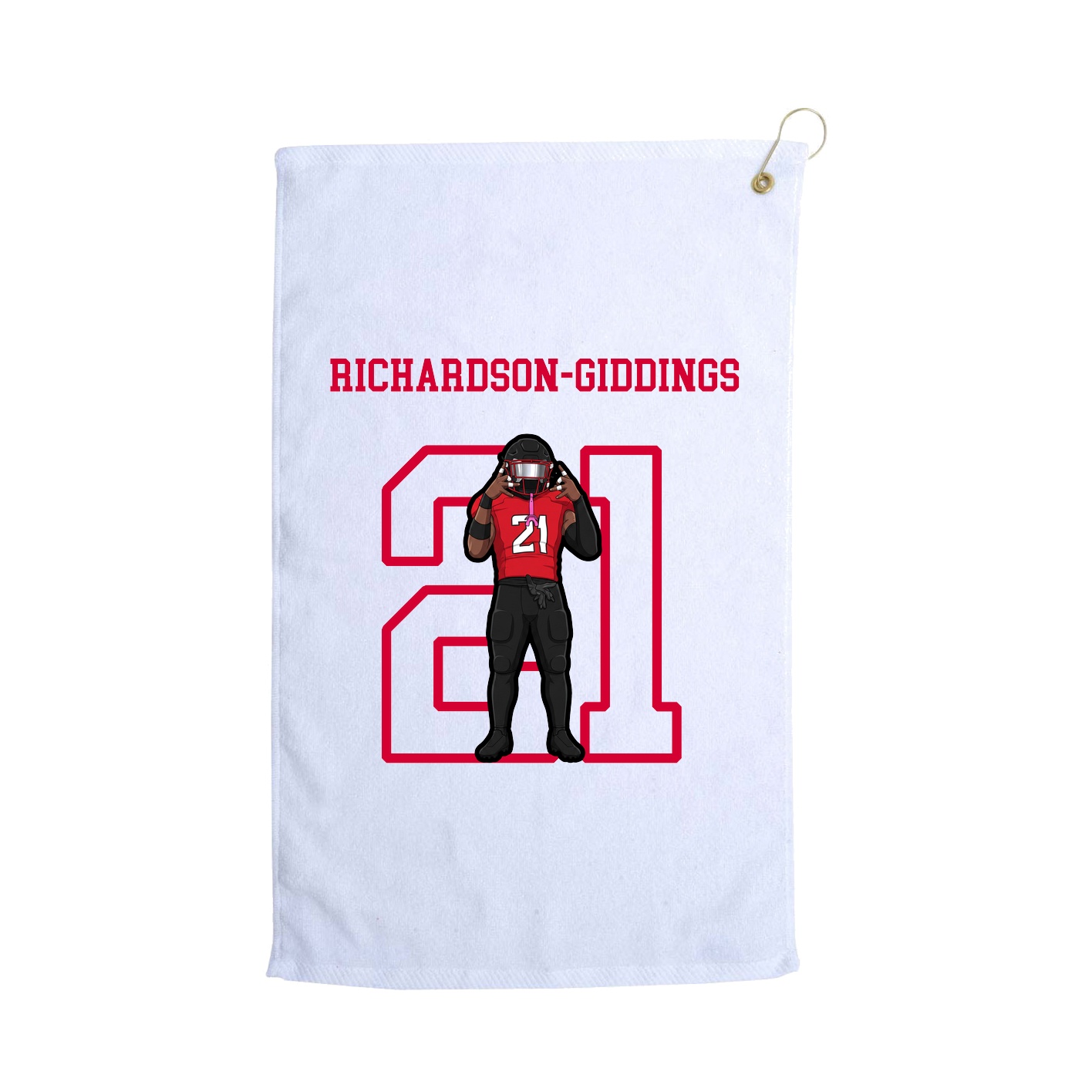 Golf Towel — Shirsey in White