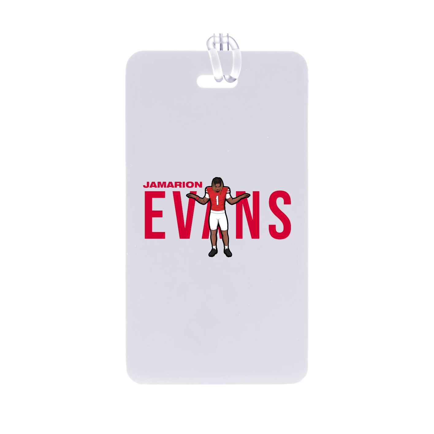Bag Tag — Player Name in Classic