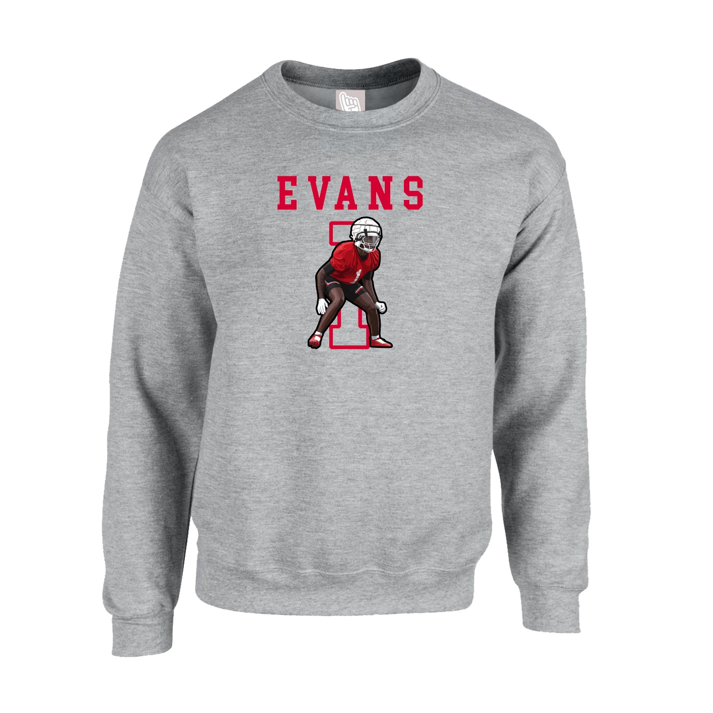 Fleece Crew — Shirsey in Grey