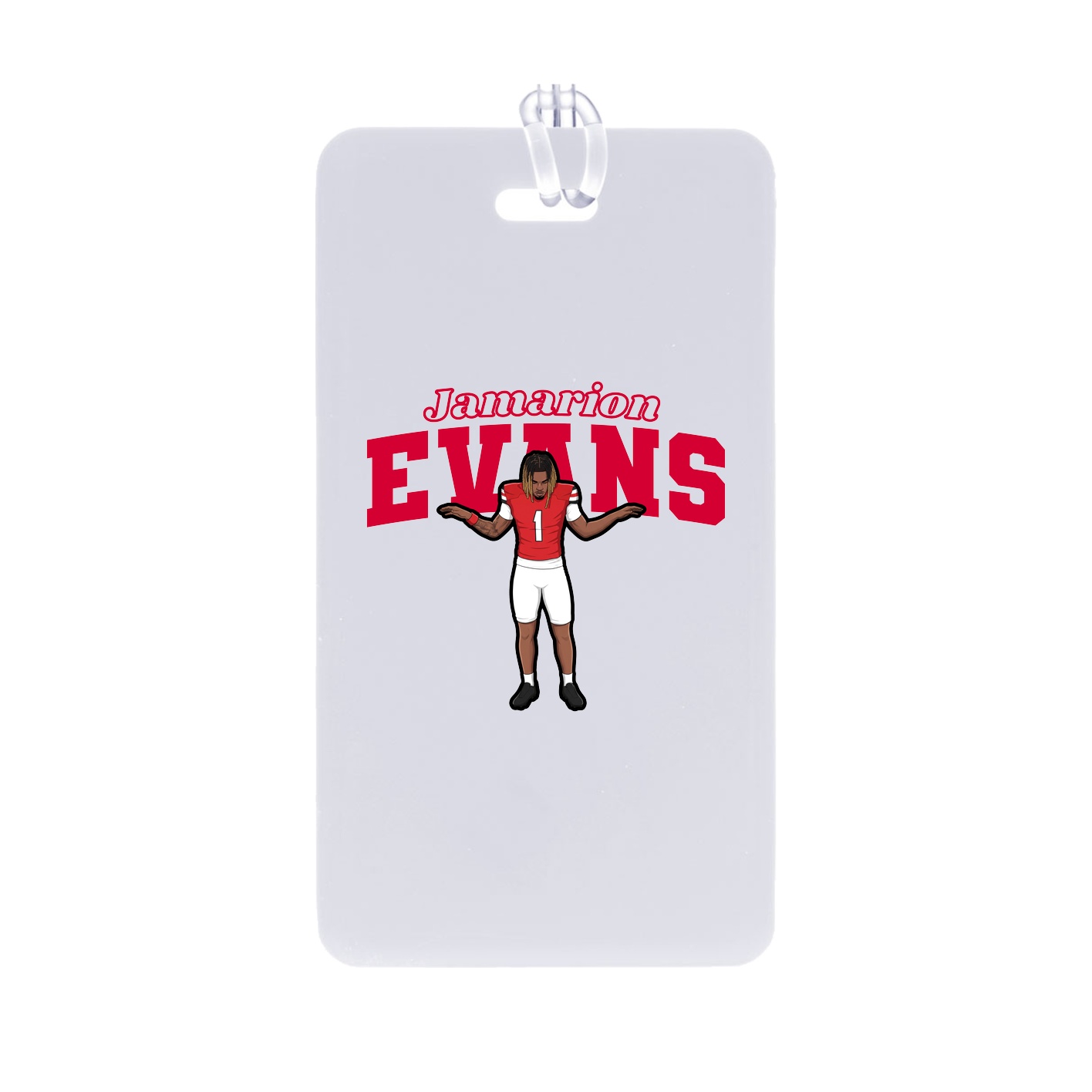 Bag Tag — Name Arch in Classic