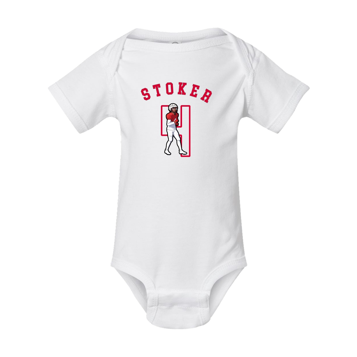 Baby Onesie — Shirsey Arch in White