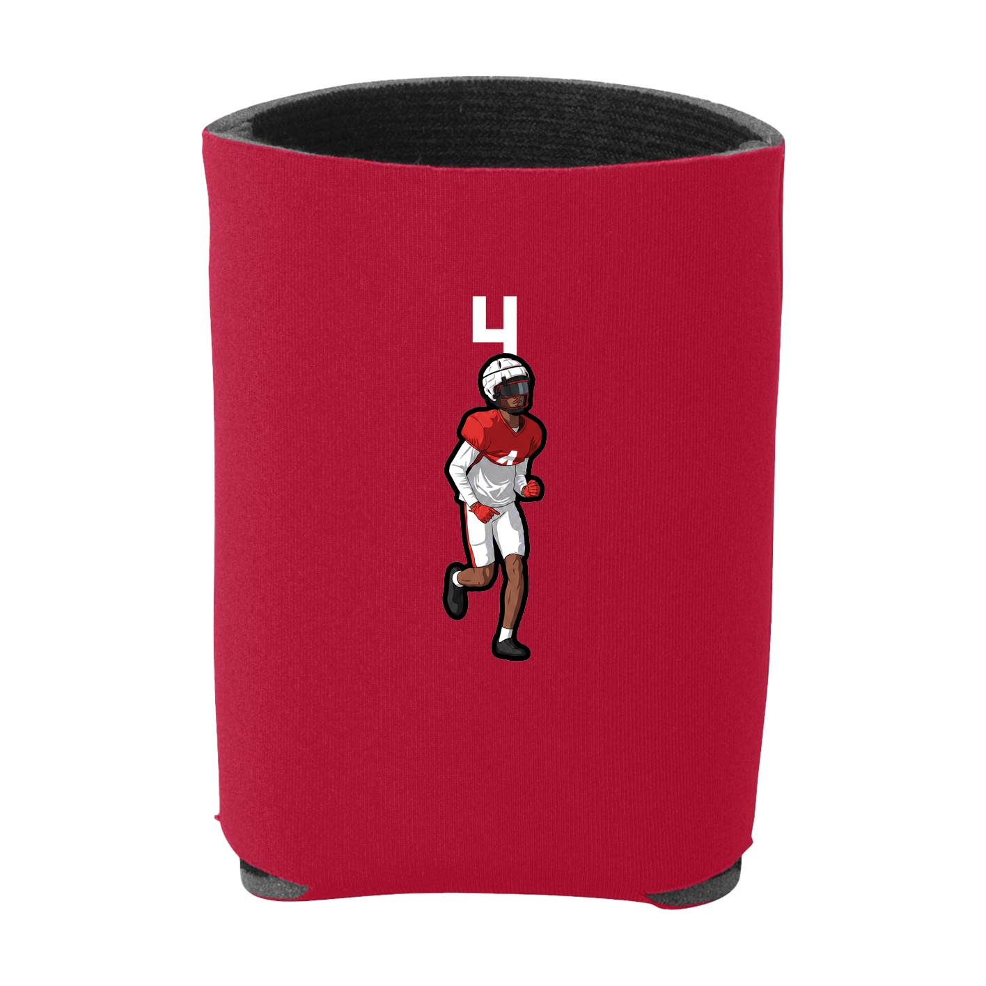 Can Holder — Number Top in Red