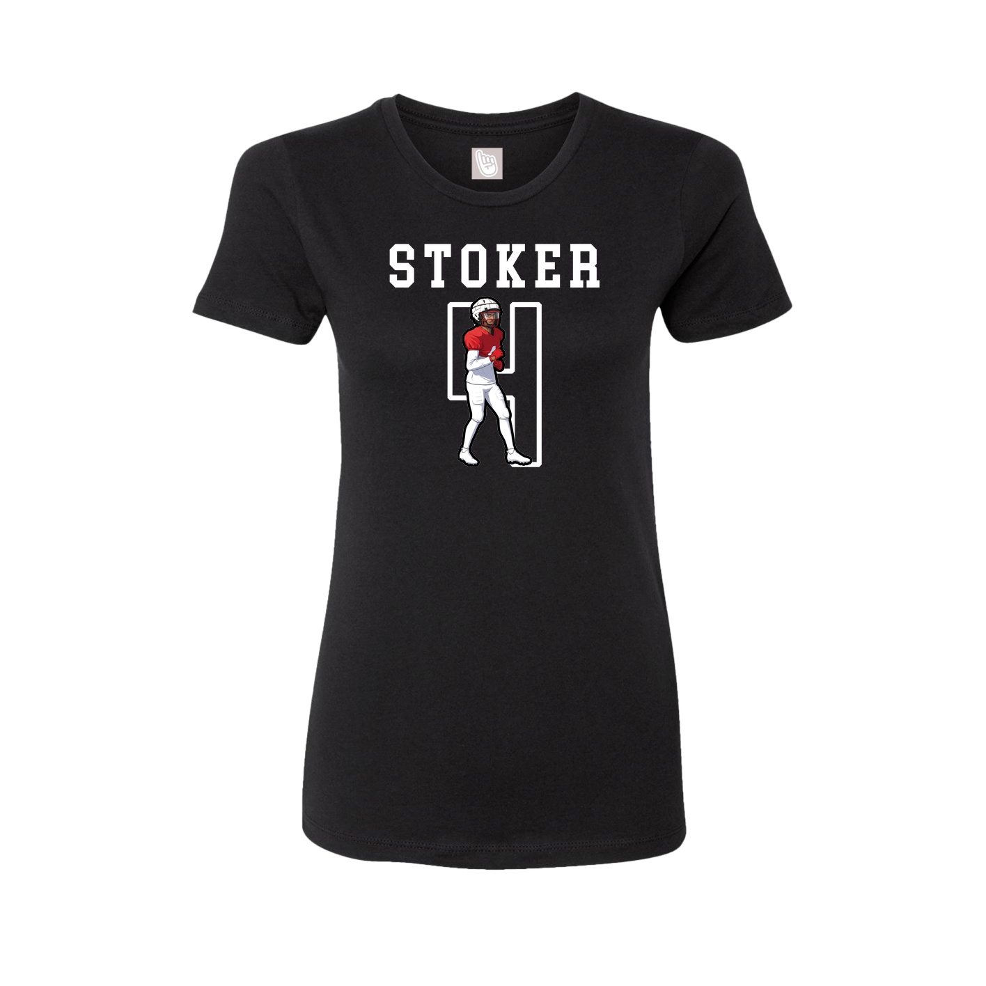 Fitted Women's Tee — Shirsey in Black