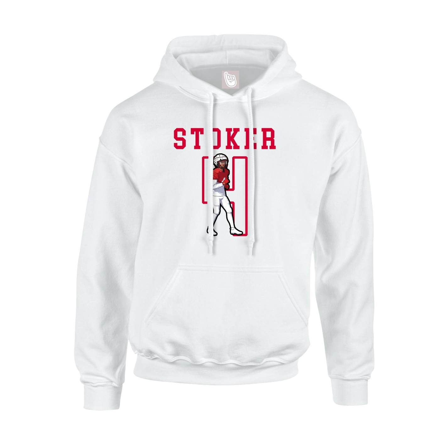 Hoodie — Shirsey in White