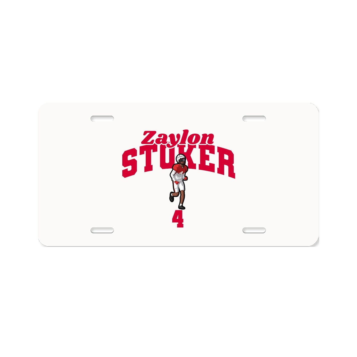 License Plate — Signature Arch in Classic