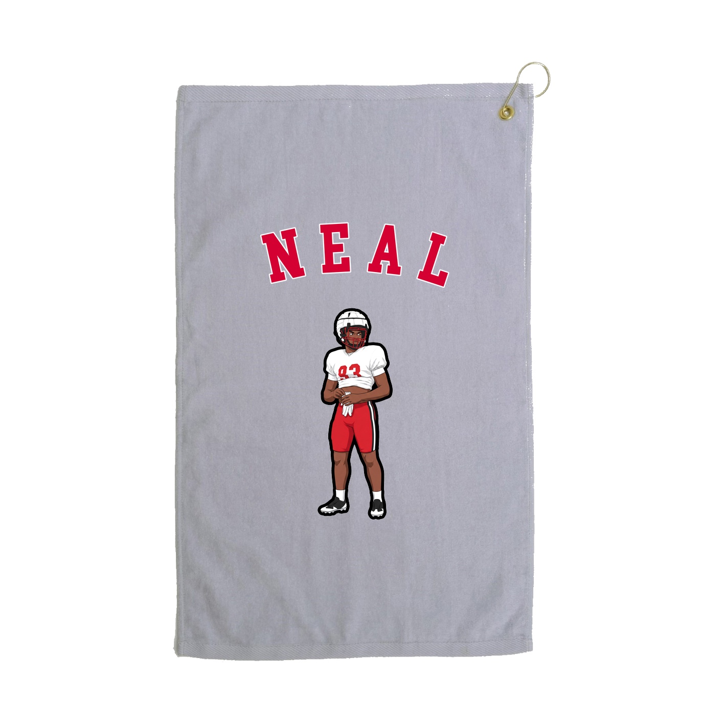 Golf Towel — Shirsey Arch in Grey