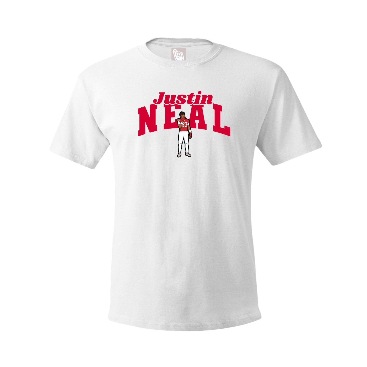 Tee — Signature Arch in White