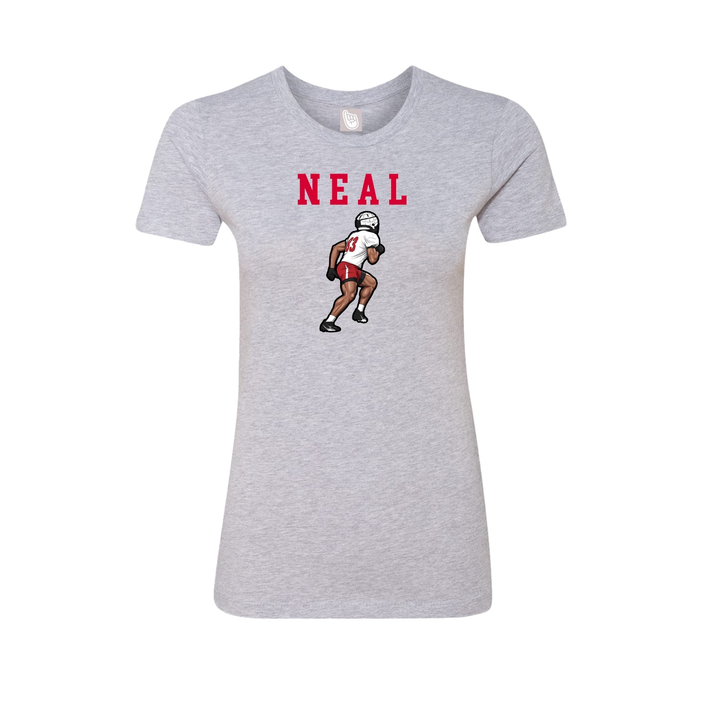 Fitted Women's Tee — Shirsey in Grey