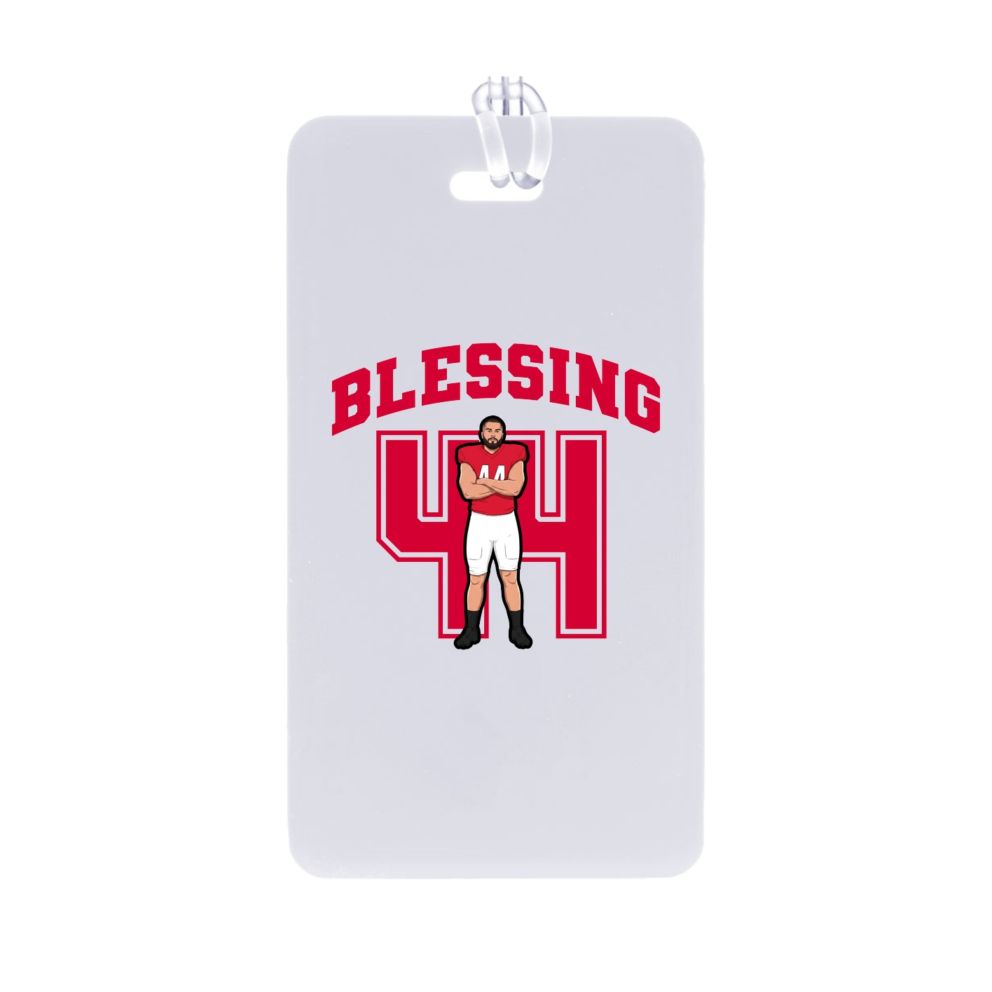 Bag Tag — Number in Classic
