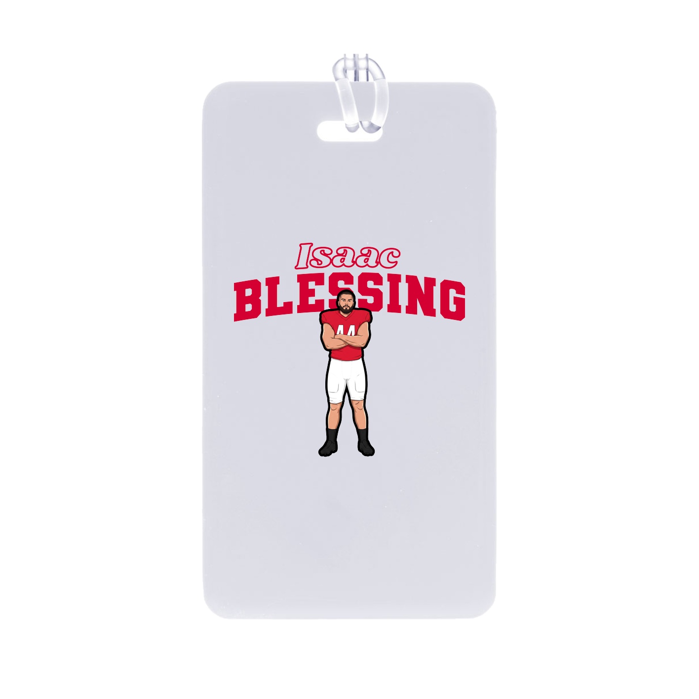 Bag Tag — Name Arch in Classic