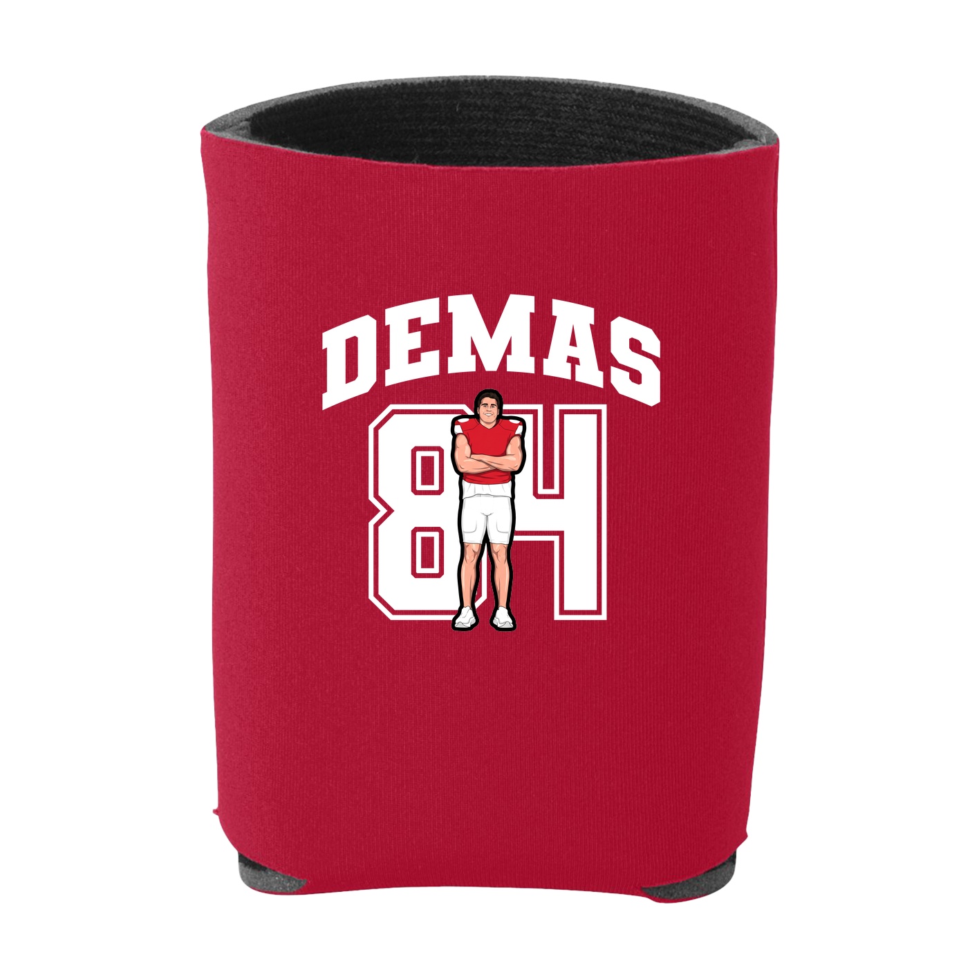 Can Holder — Number in Red