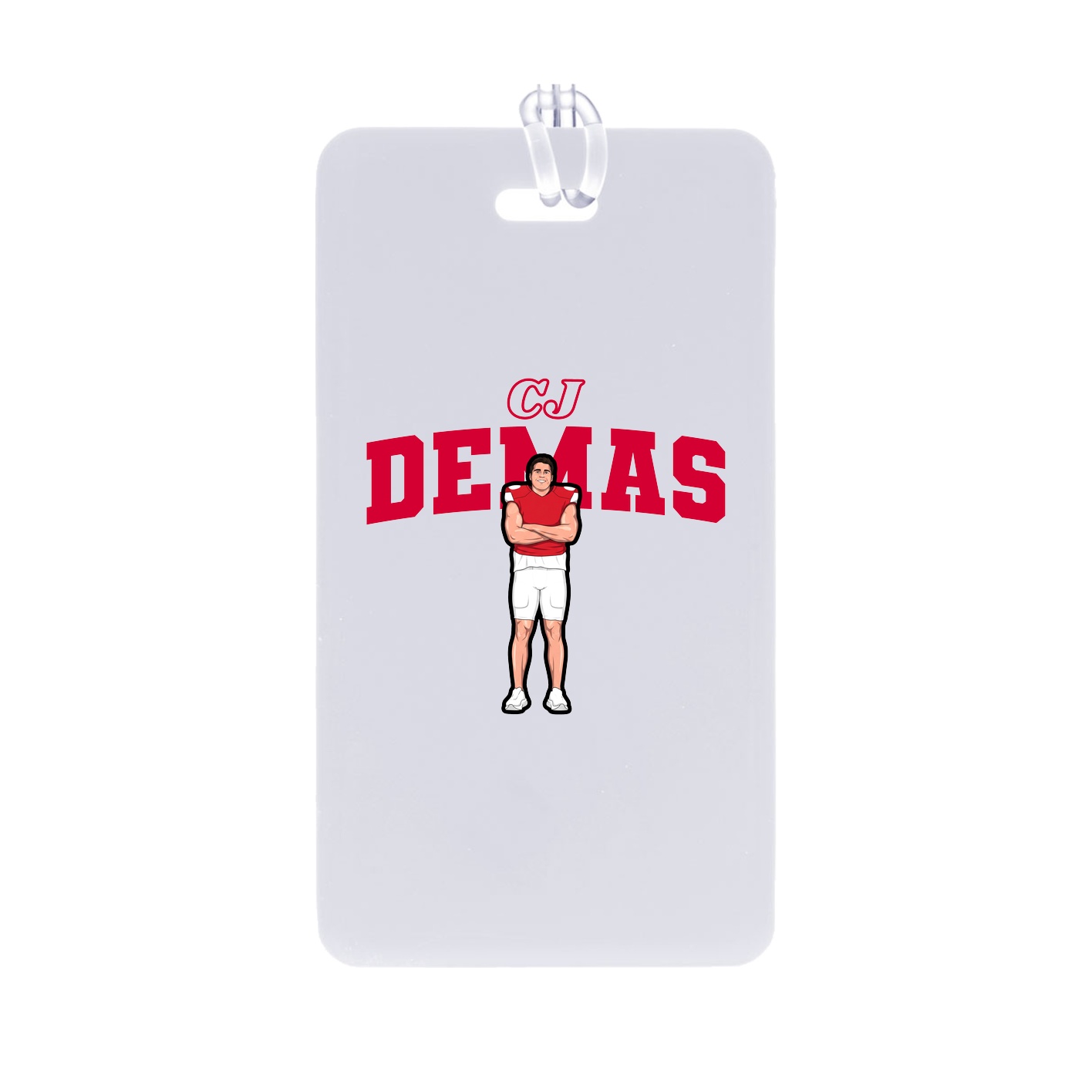 Bag Tag — Name Arch in Classic