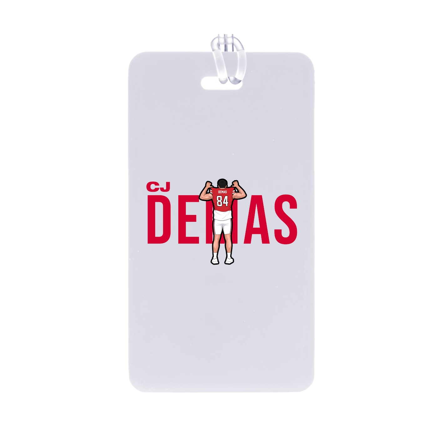 Bag Tag — Player Name in Classic