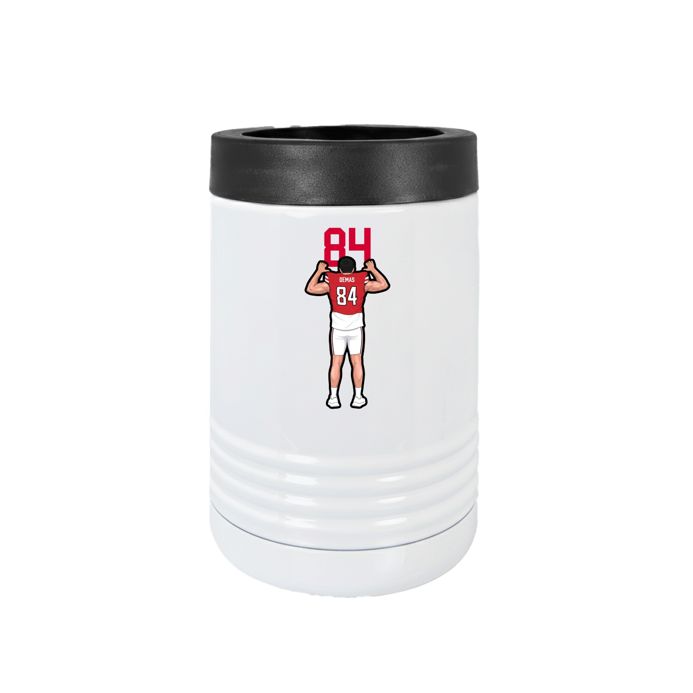 Beverage Holder — Number Top in White