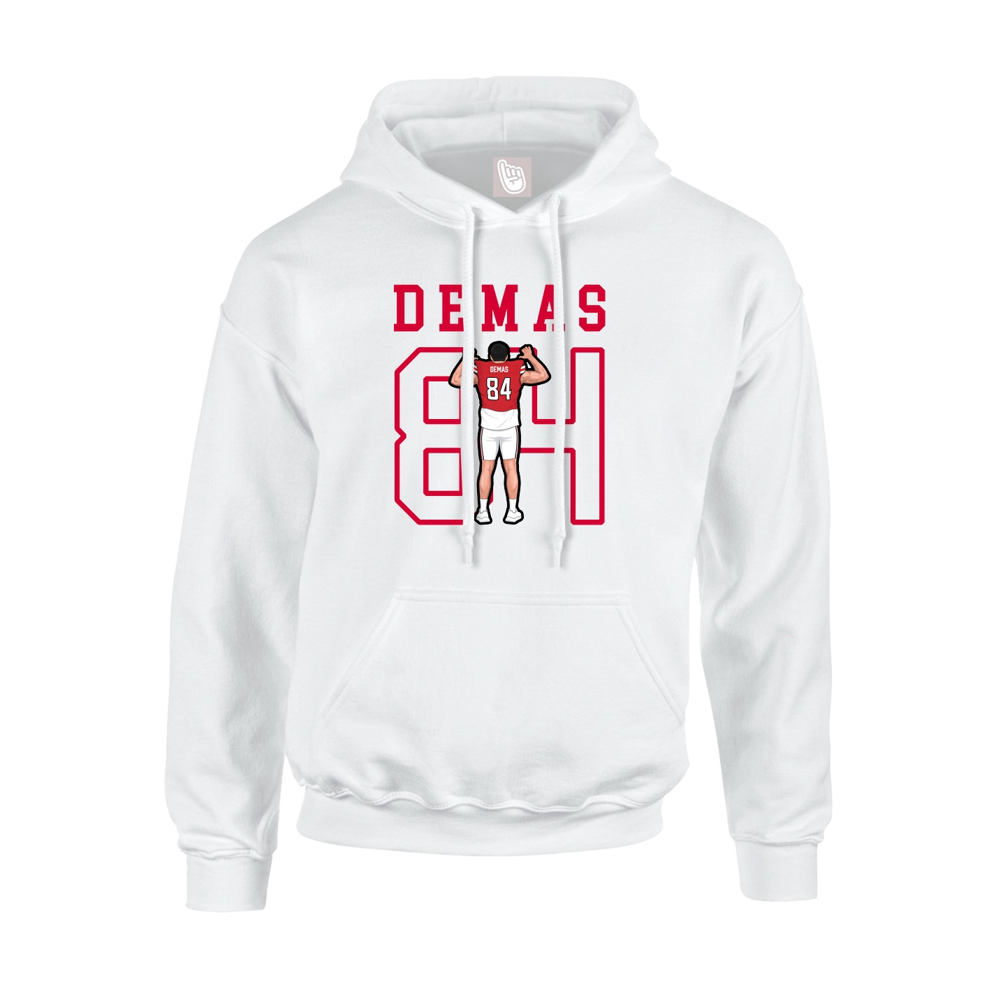 Youth Hoodie — Shirsey in White
