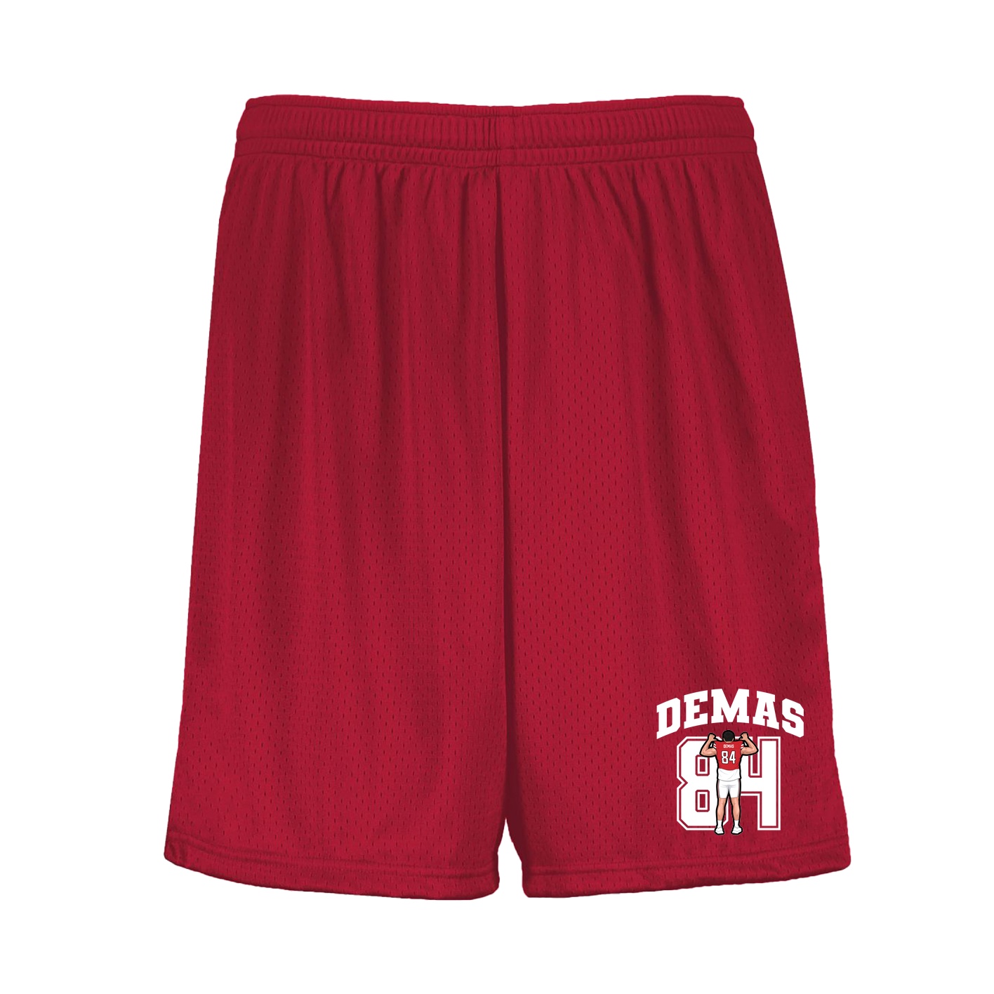 Shorts — Number in Red