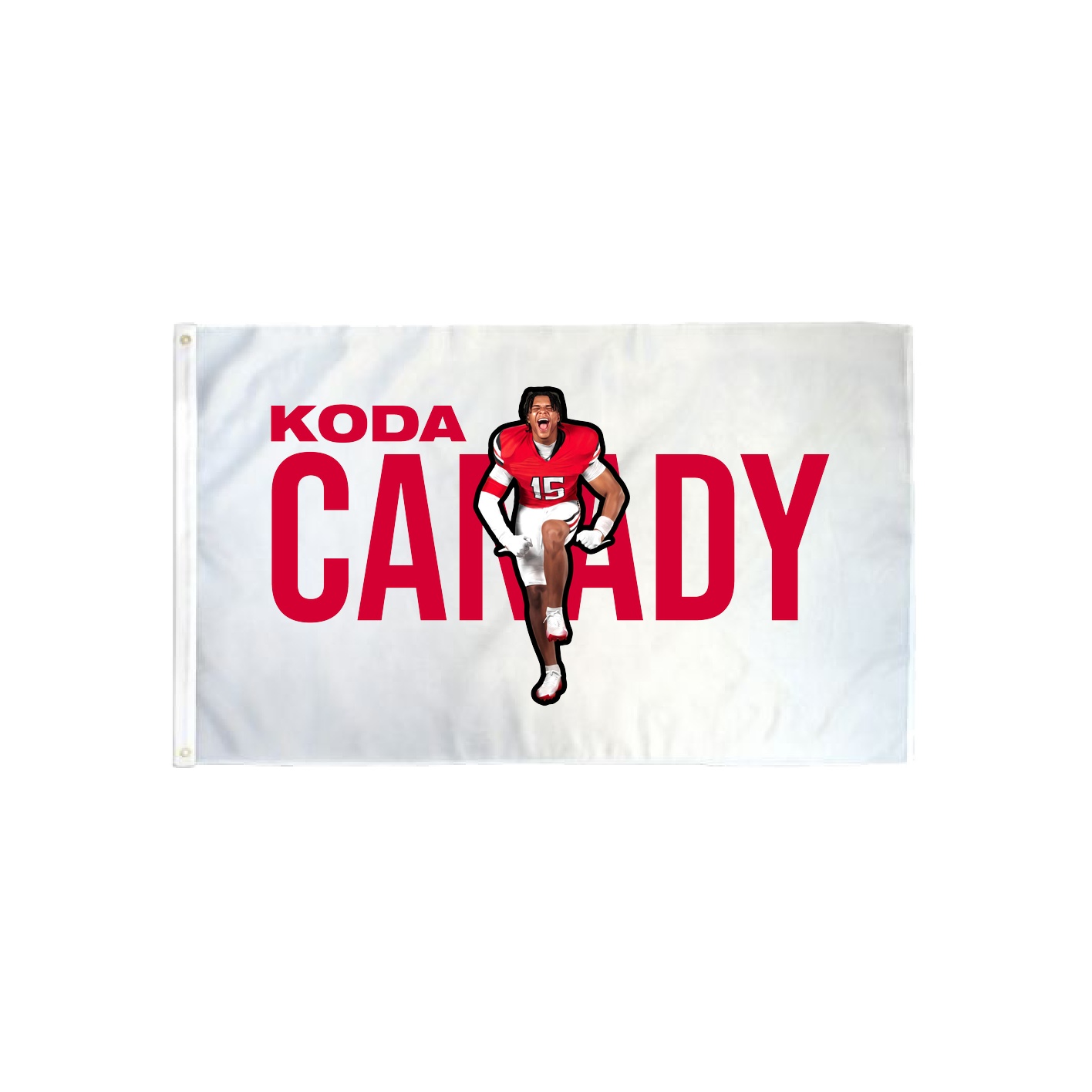 3x5 Flag — Player Name in Classic