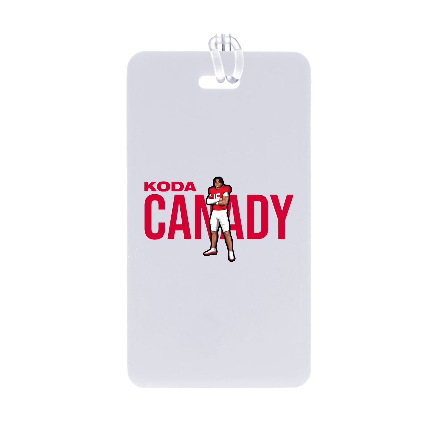 Bag Tag — Player Name in Classic