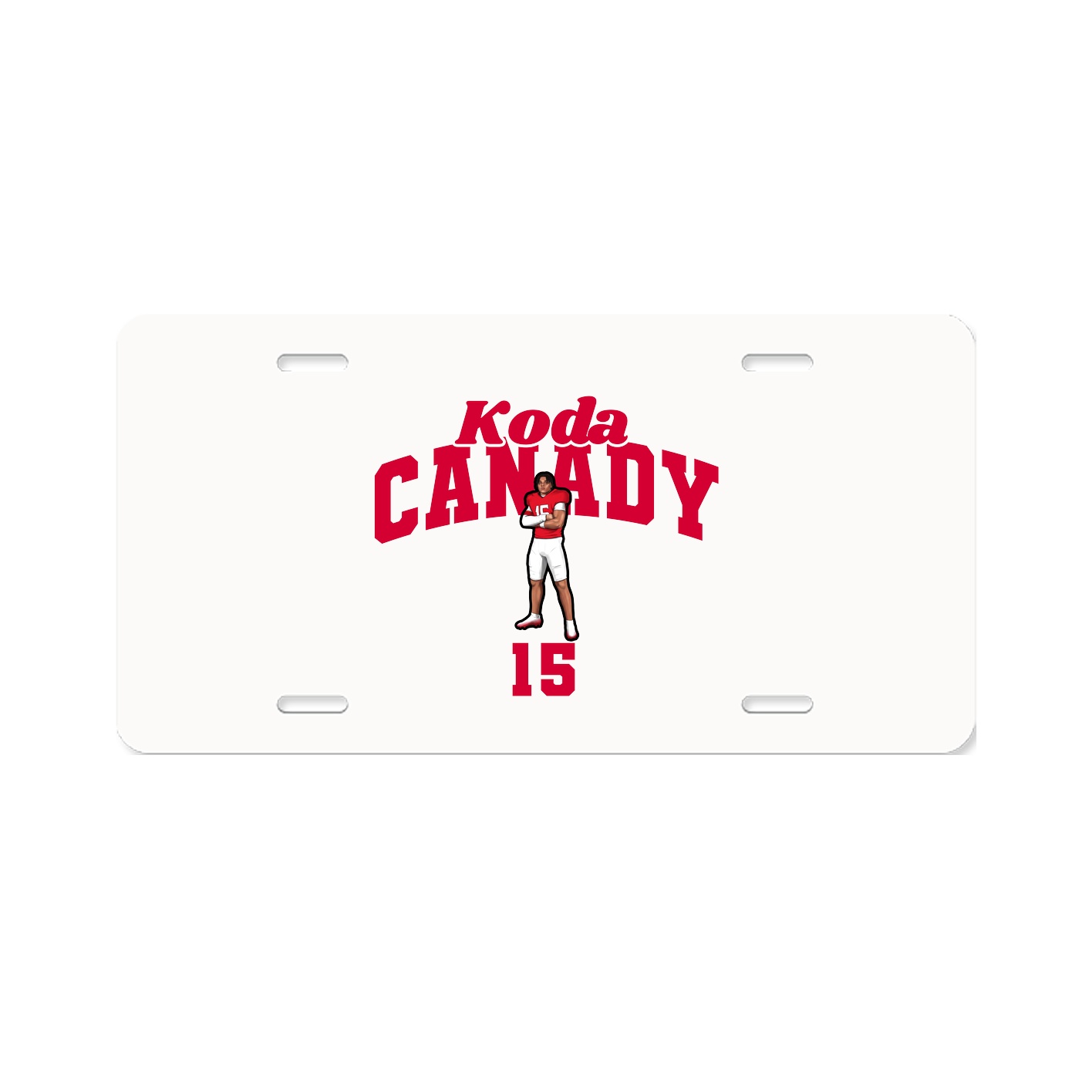 License Plate — Signature Arch in Classic