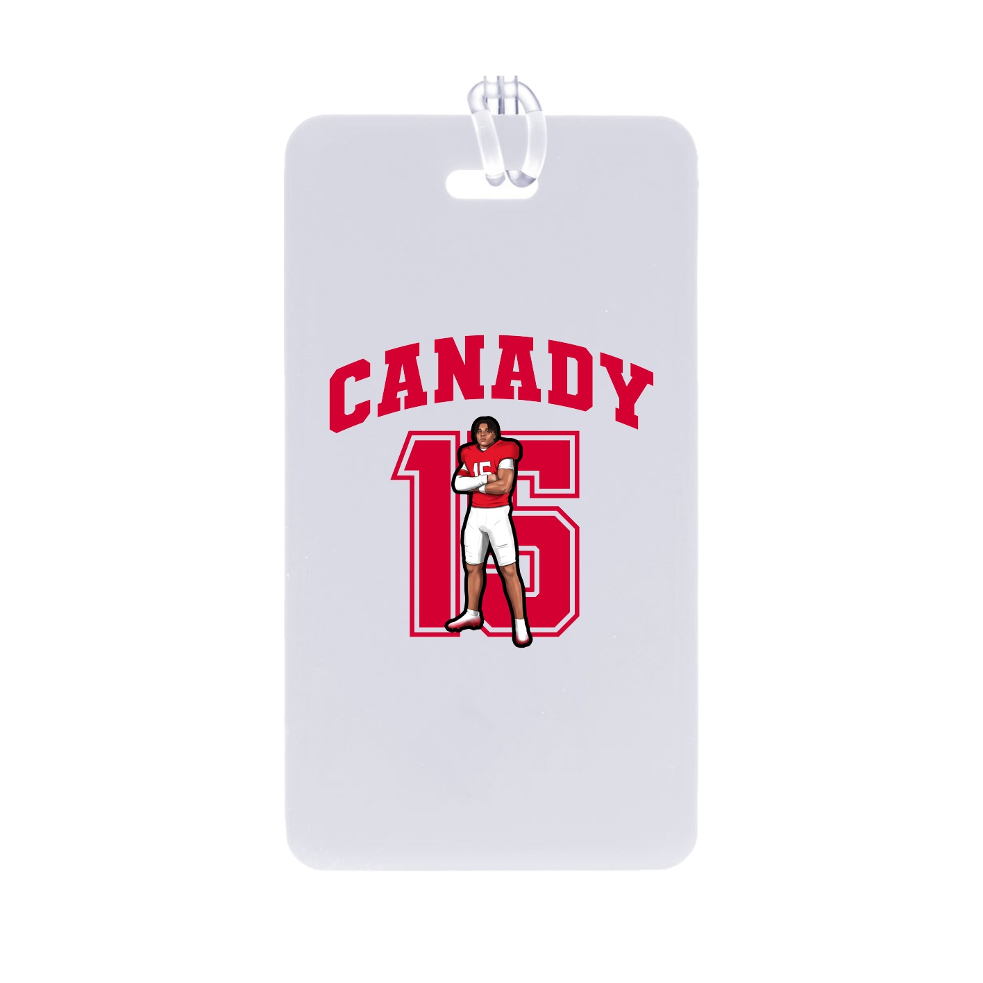 Bag Tag — Number in Classic