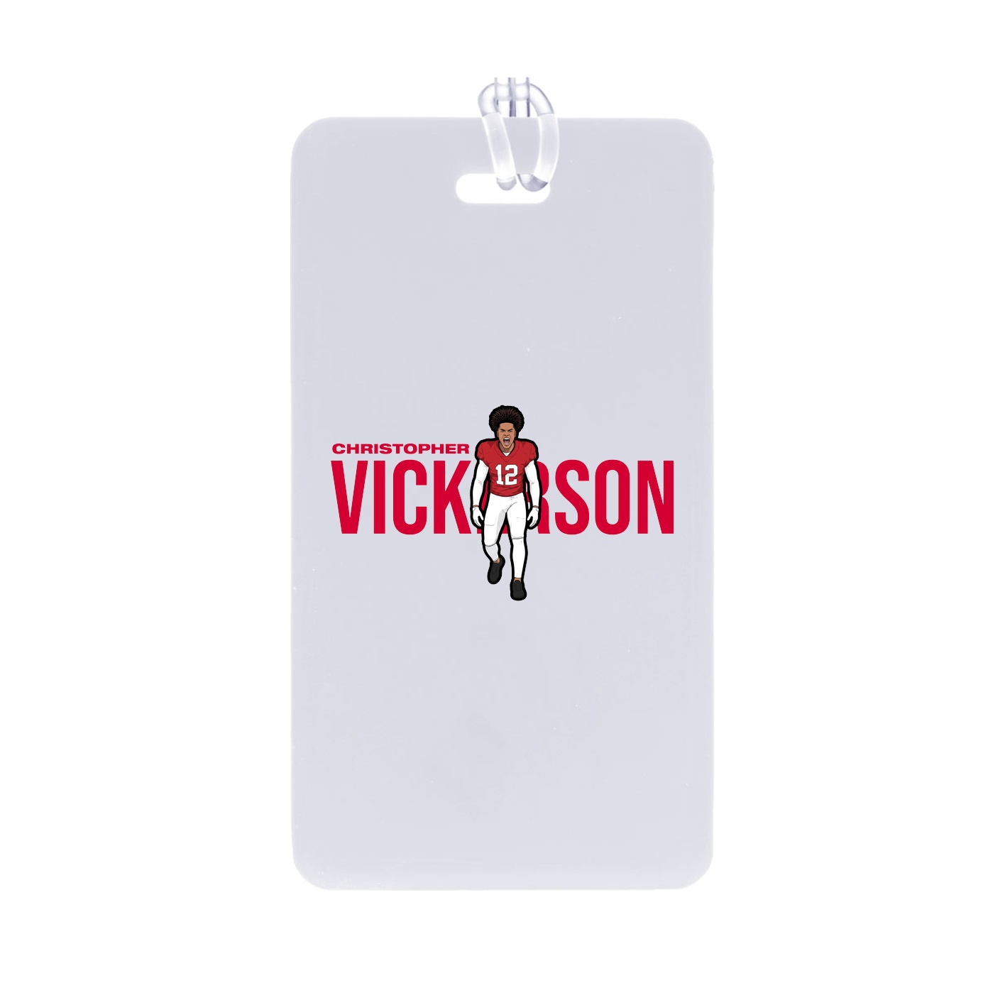 Bag Tag — Player Name in Classic