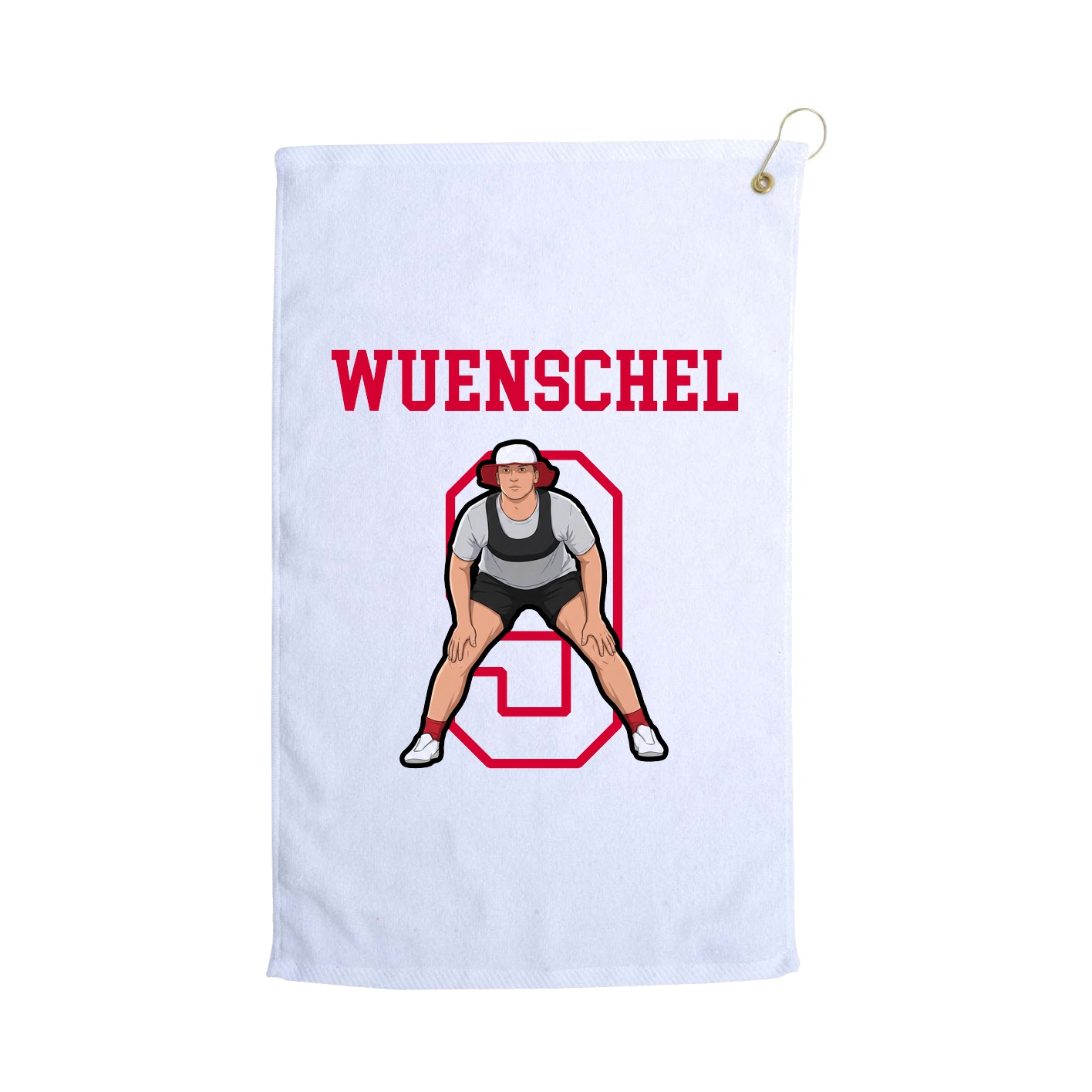 Golf Towel — Shirsey in White