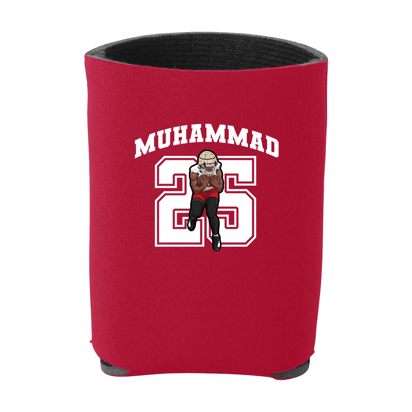 Can Holder — Number in Red