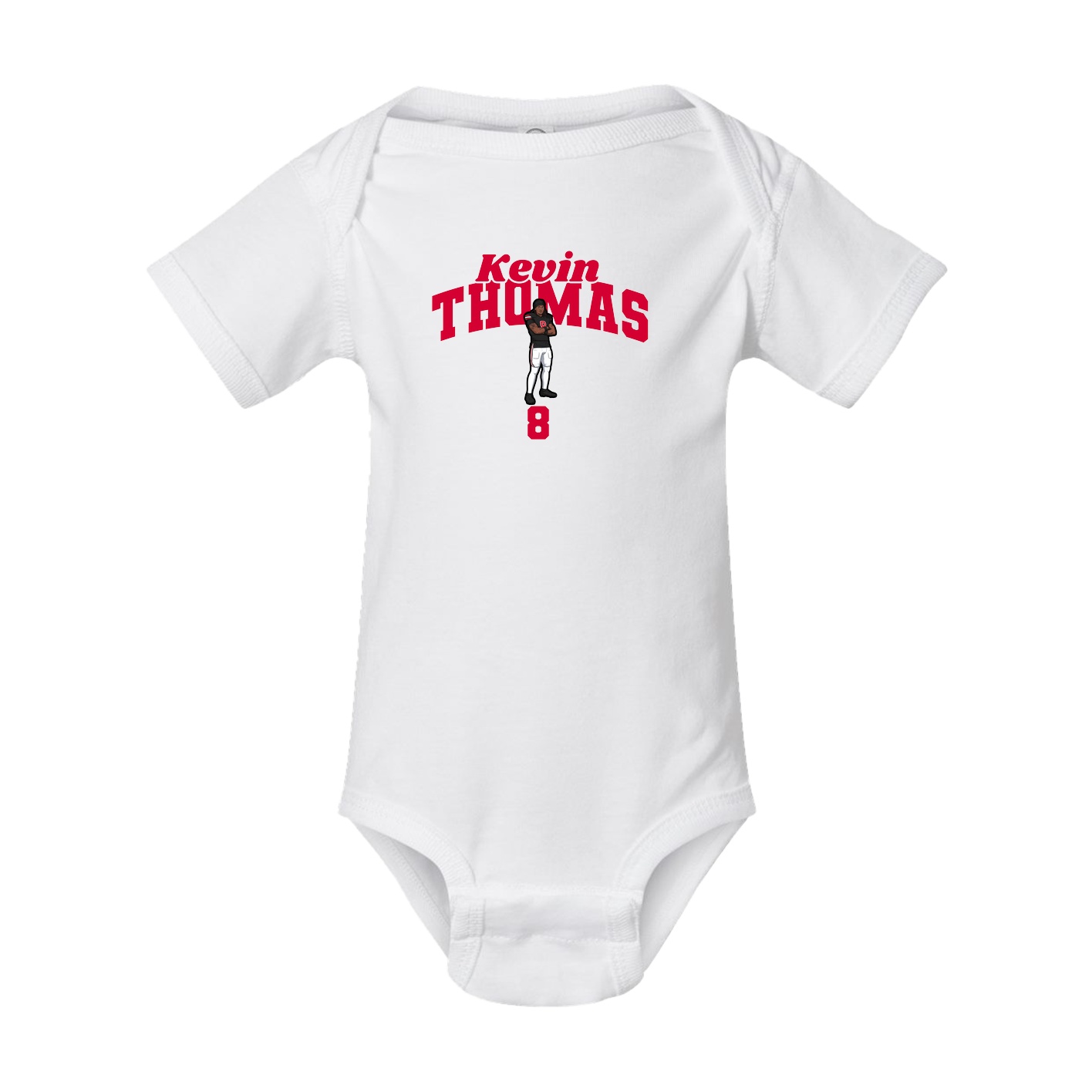 Baby Onesie — Signature Arch in White