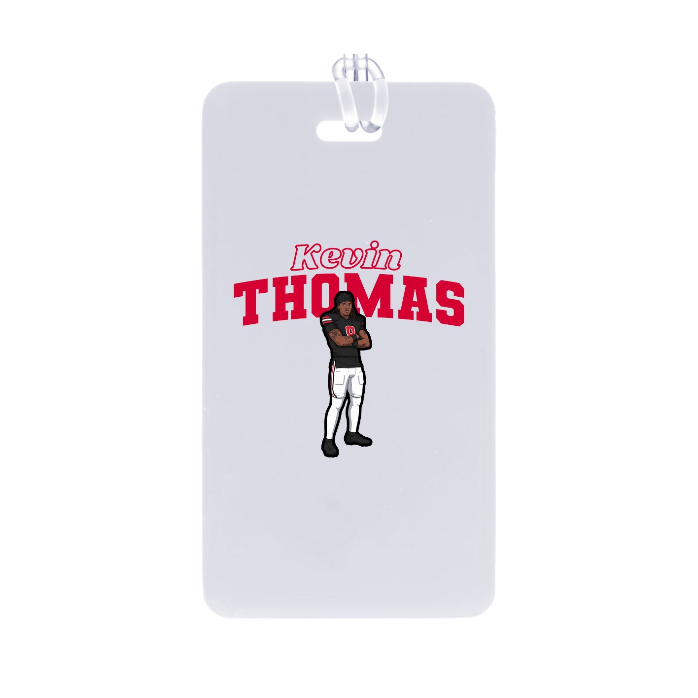 Bag Tag — Name Arch in Classic