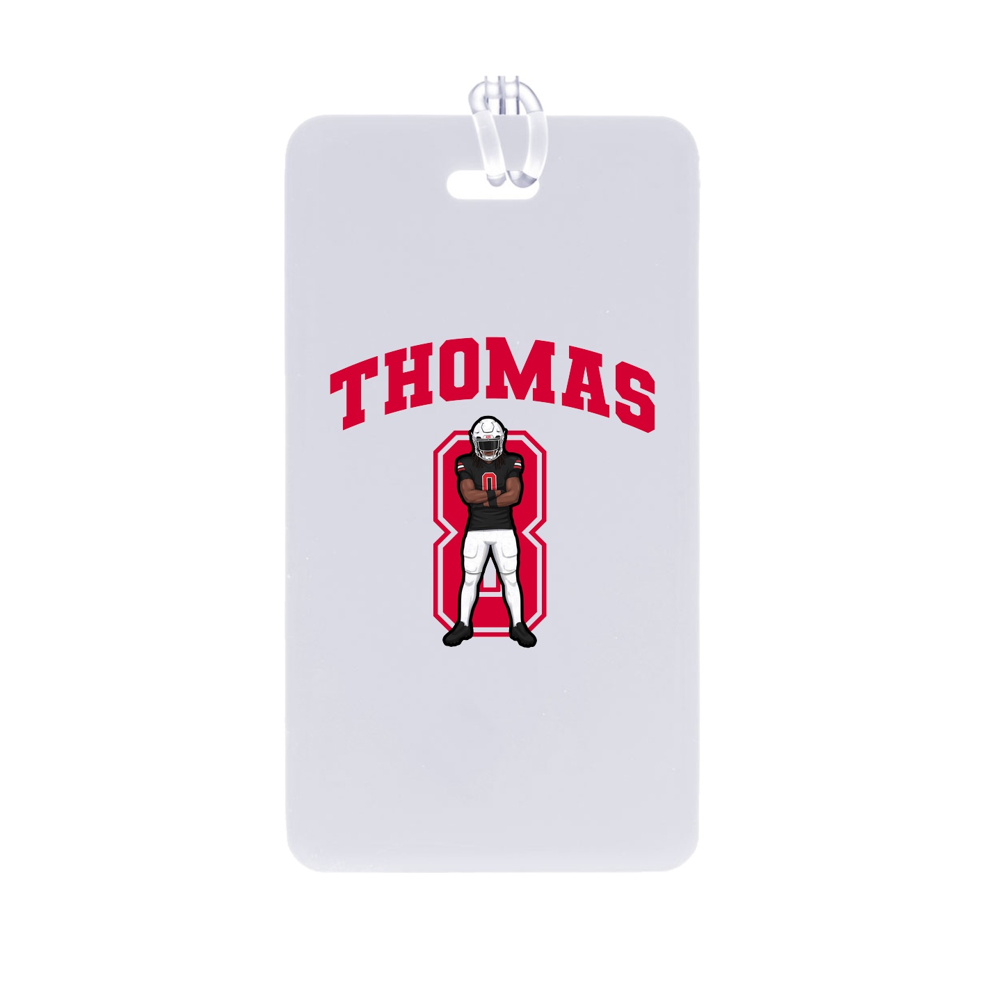 Bag Tag — Number in Classic