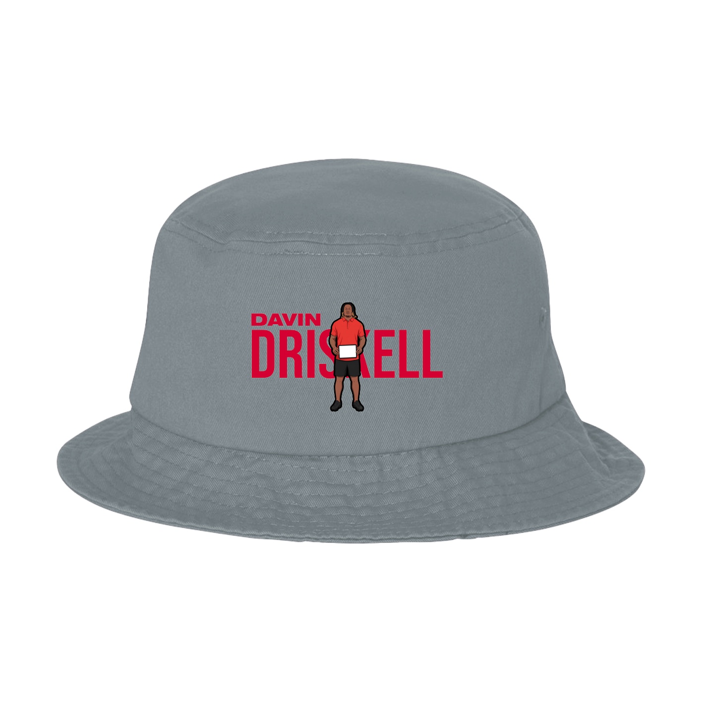 Bucket Cap — Player Name in Grey