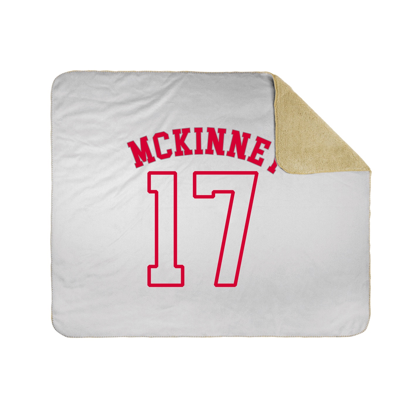 Throw Blanket — Shirsey Arch in White