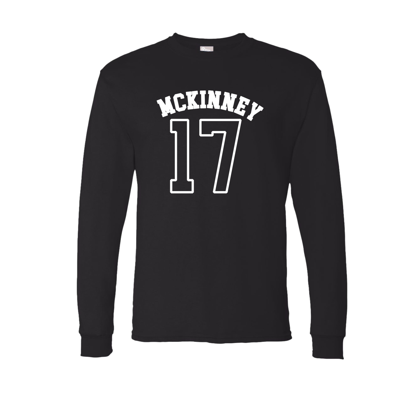 Long Sleeve Tee — Shirsey Arch in Black