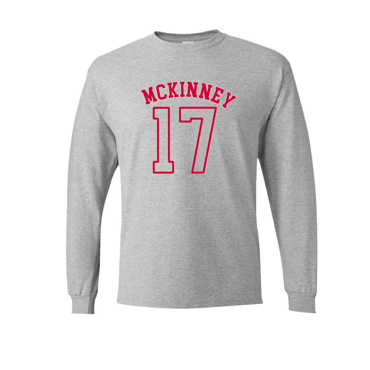 Long Sleeve Tee — Shirsey Arch in Grey