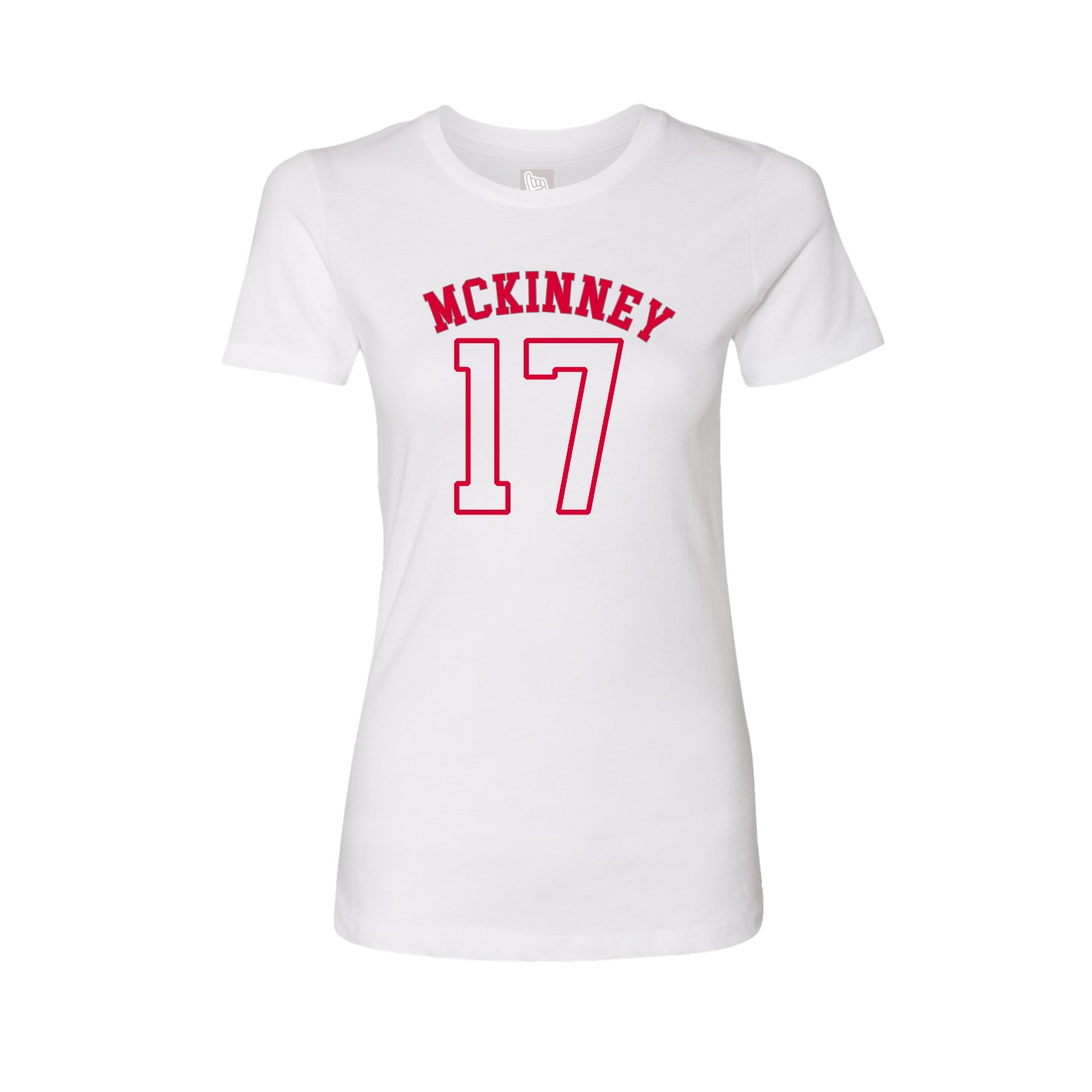 Womens Tee — Shirsey Arch in White