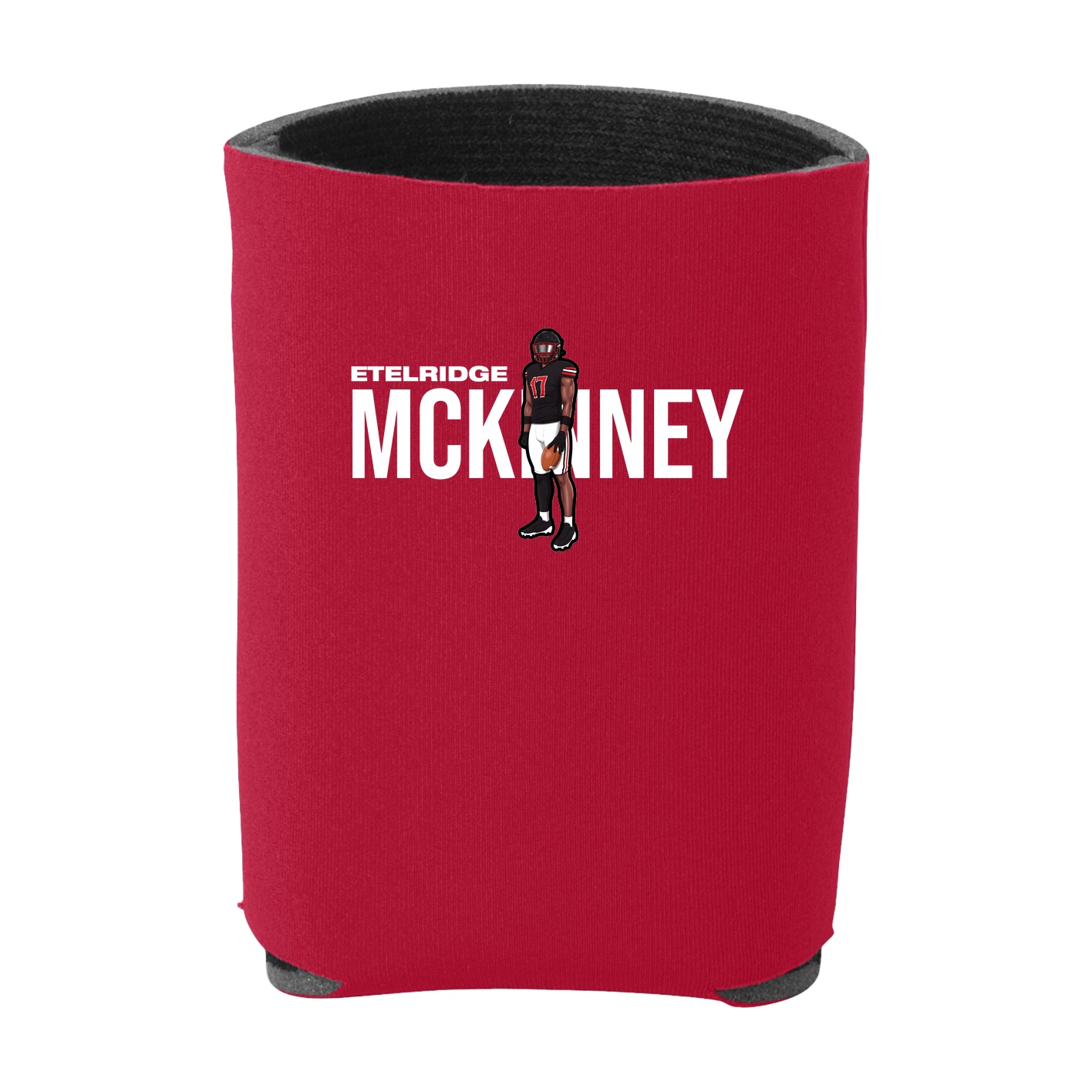 Can Holder — Player Name in Red