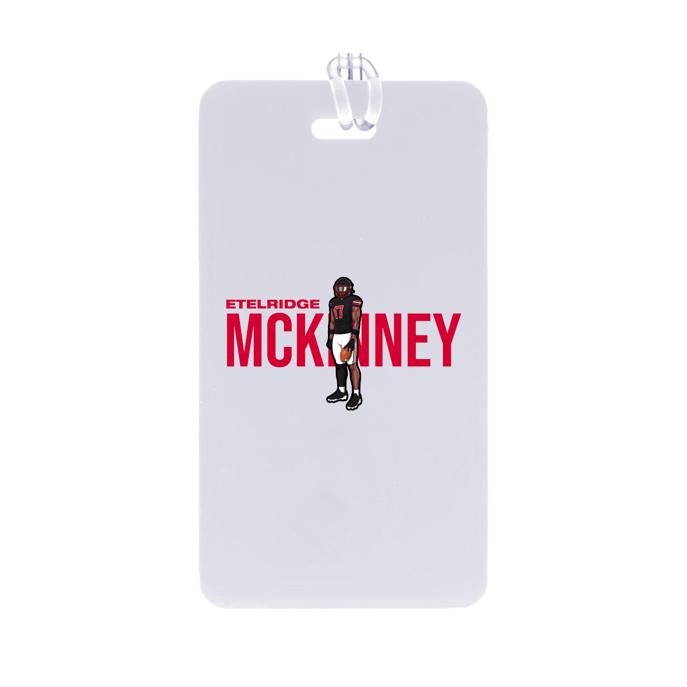 Bag Tag — Player Name in Classic