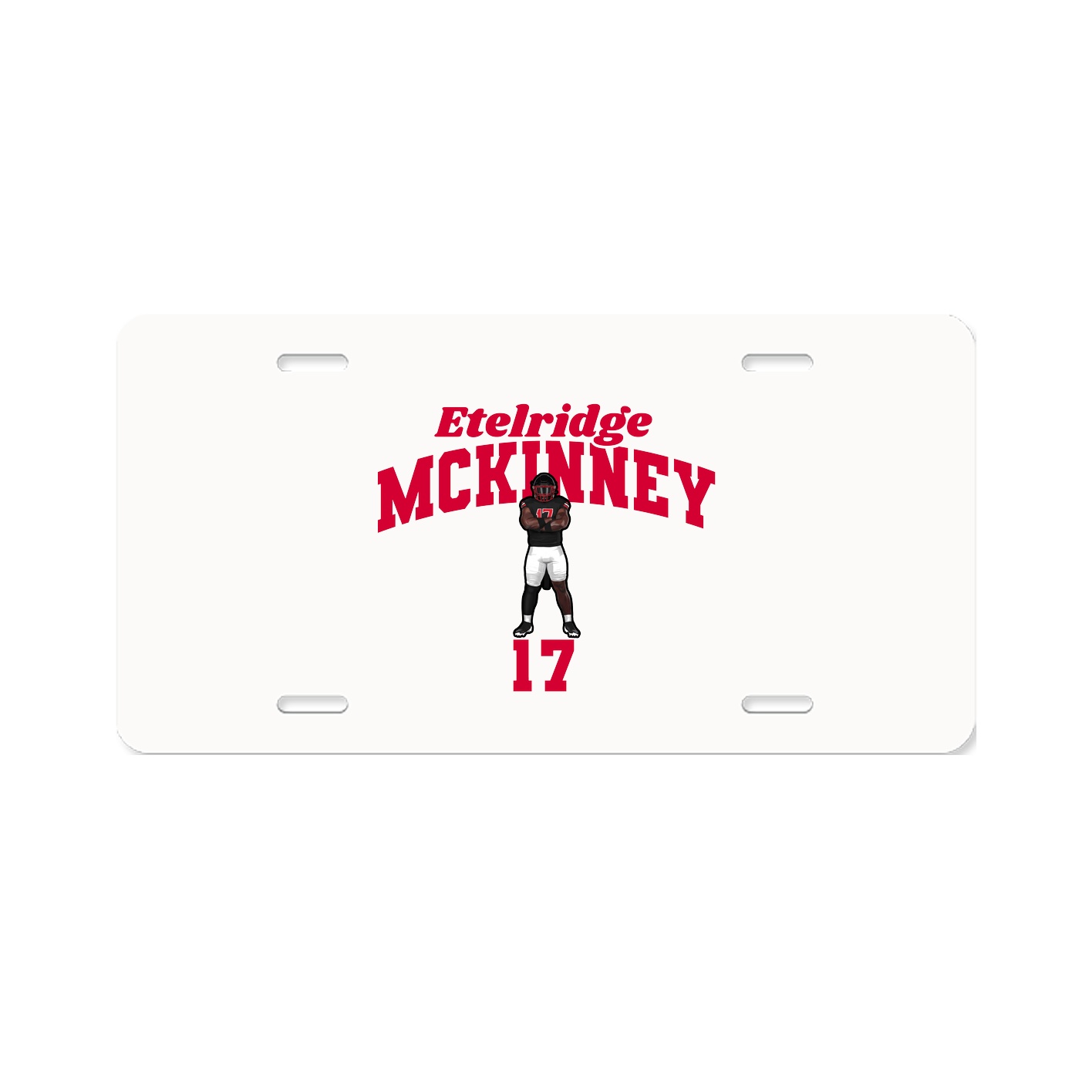License Plate — Signature Arch in Classic