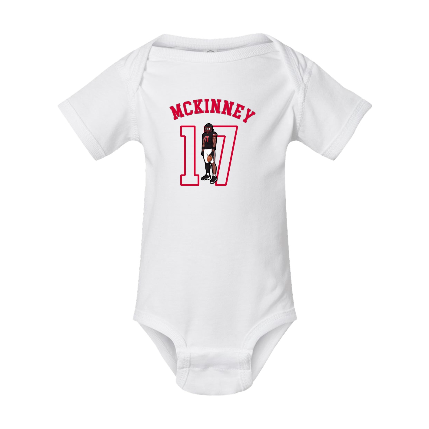 Baby Onesie — Shirsey Arch in White