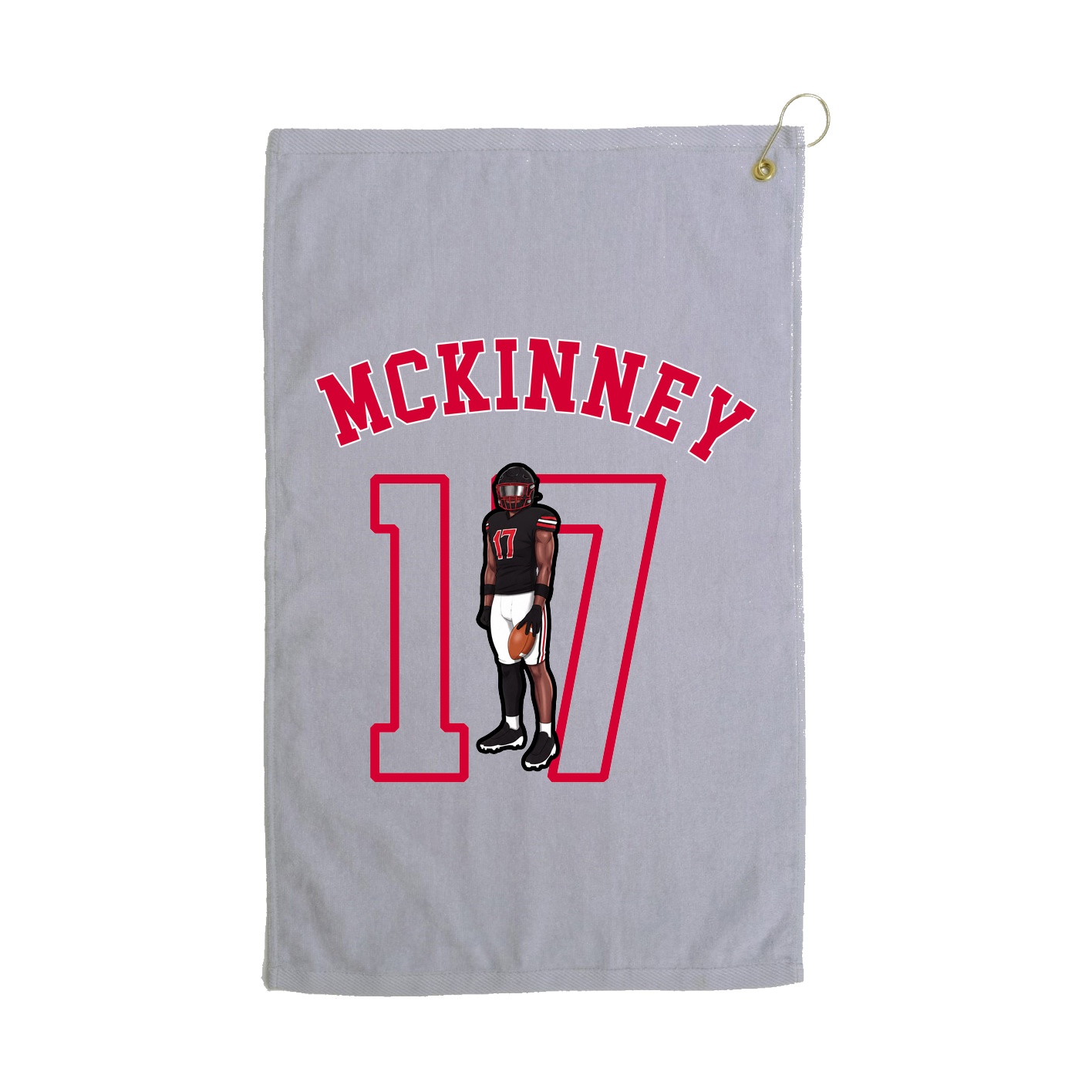 Golf Towel — Shirsey Arch in Grey