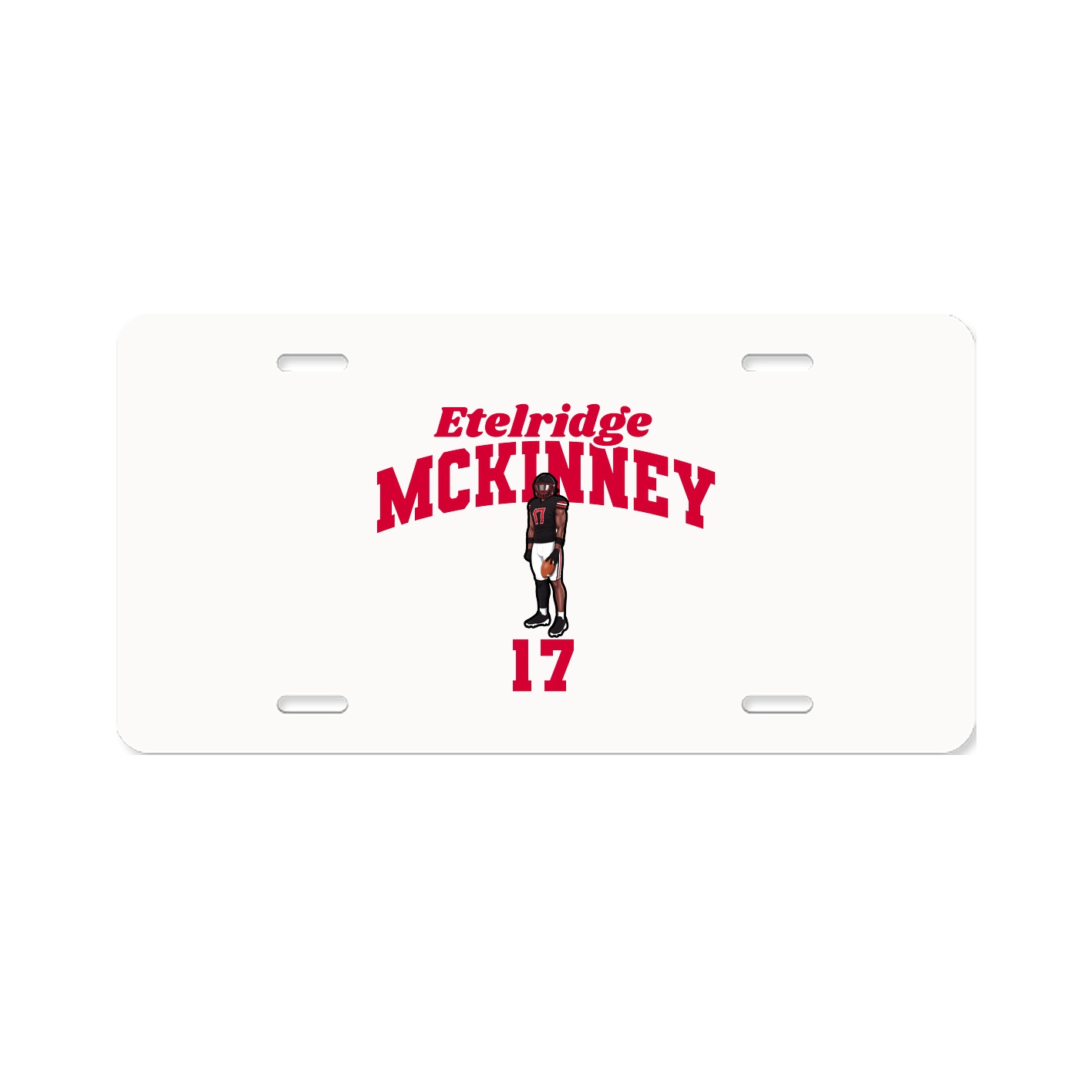 License Plate — Signature Arch in Classic
