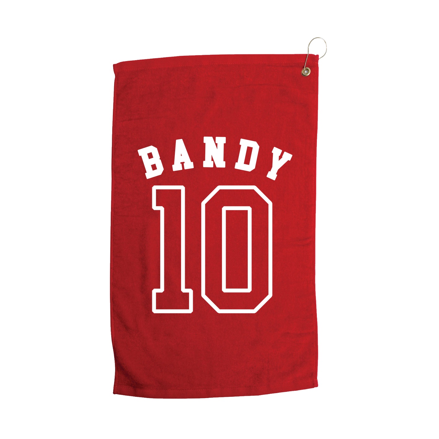 Golf Towel — Shirsey Arch in Red