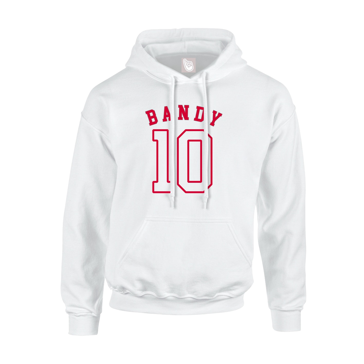 Hoodie — Shirsey Arch in White