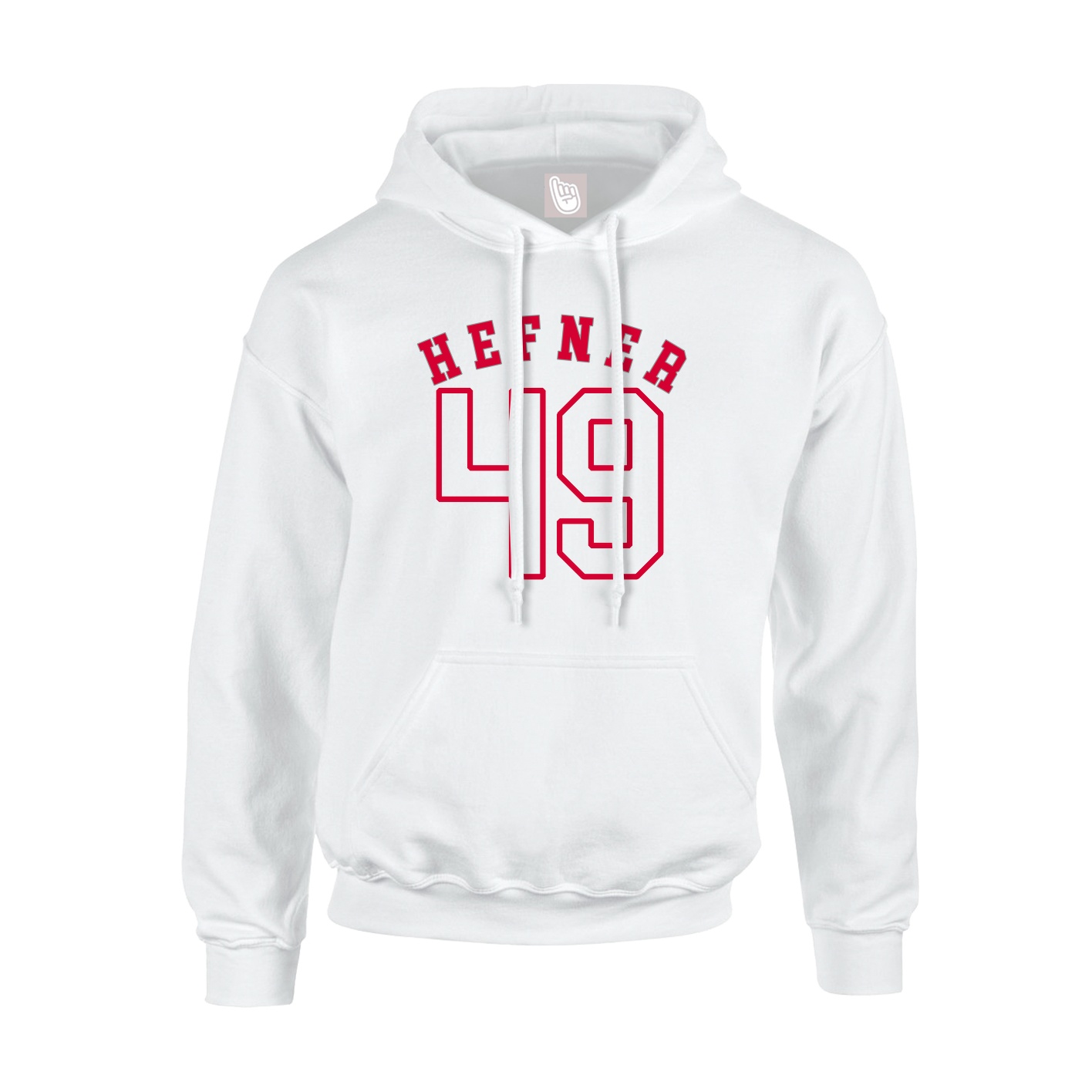 Youth Hoodie — Shirsey Arch in White