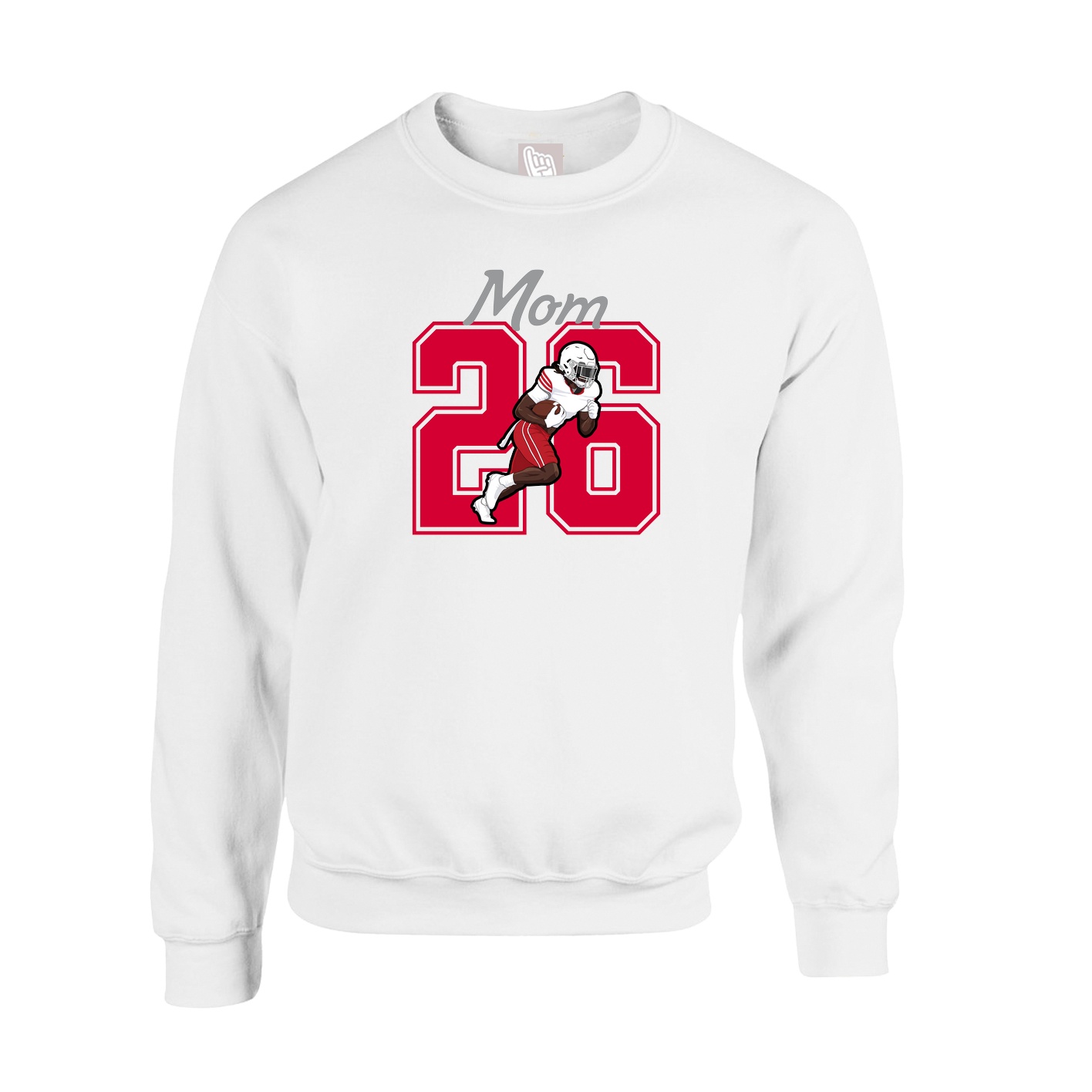 Fleece Crew — Mothers Day Shirsey in White