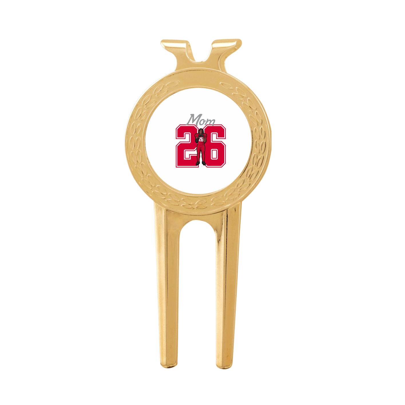 Divot Tool with Ball Marker — Mothers Day Shirsey in Classic
