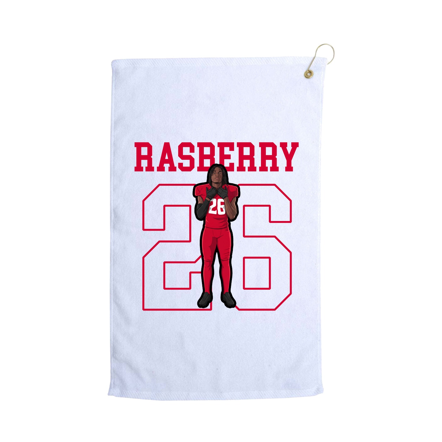 Golf Towel — Shirsey in White